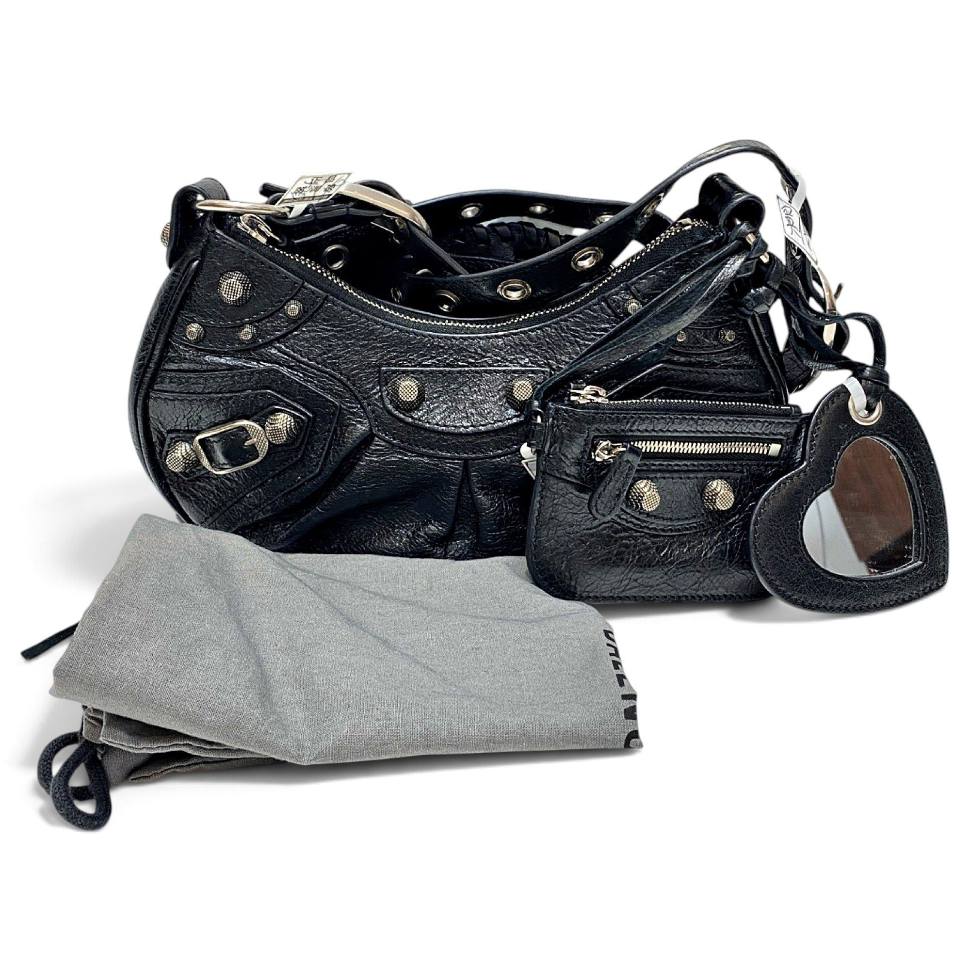 Le Cagole leather handbag