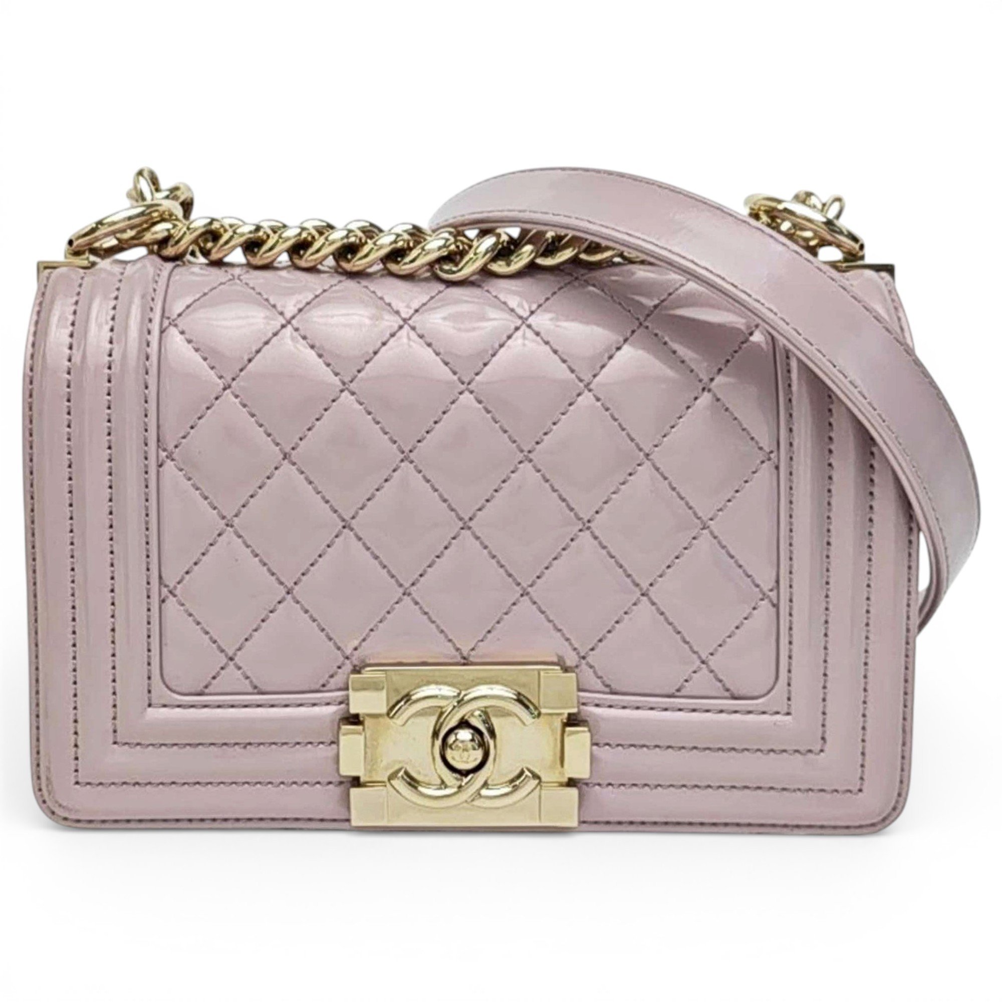 Boy leather crossbody bag