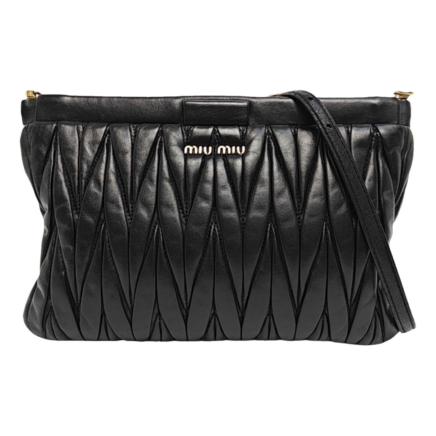 Leather crossbody bag
