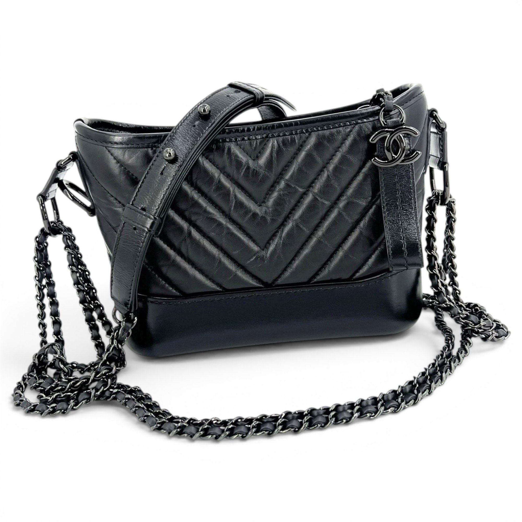 Gabrielle leather handbag