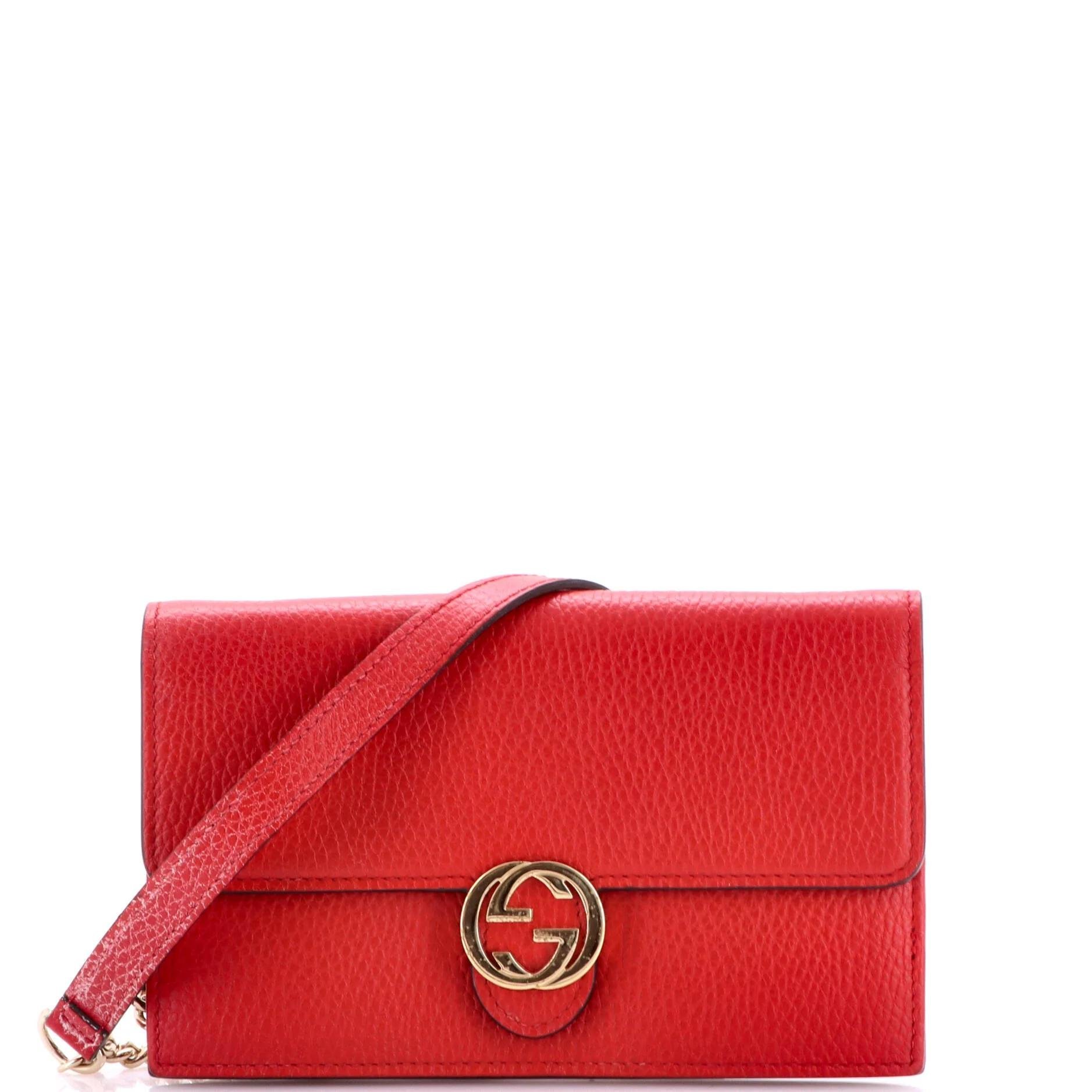 Leather crossbody bag