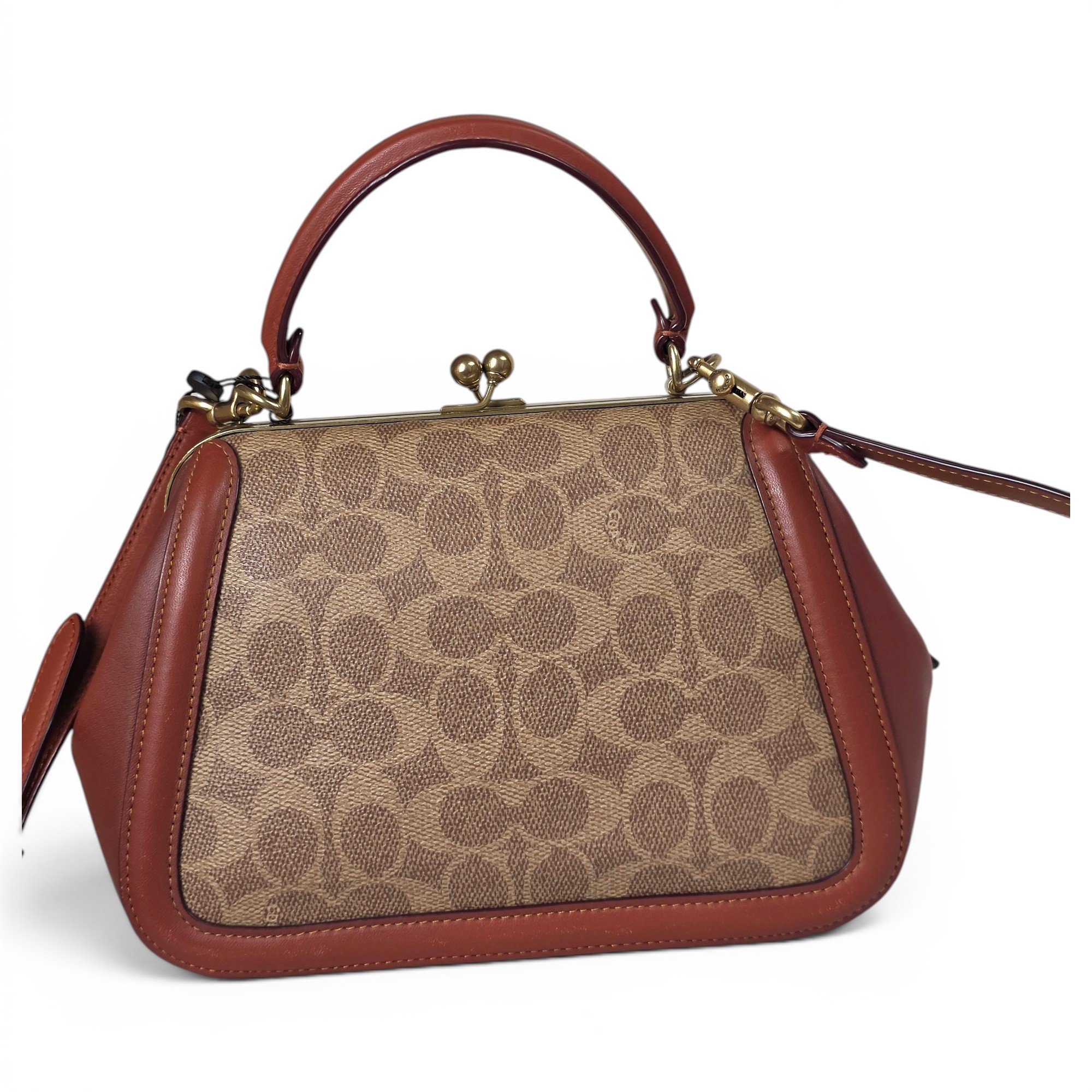Leather satchel