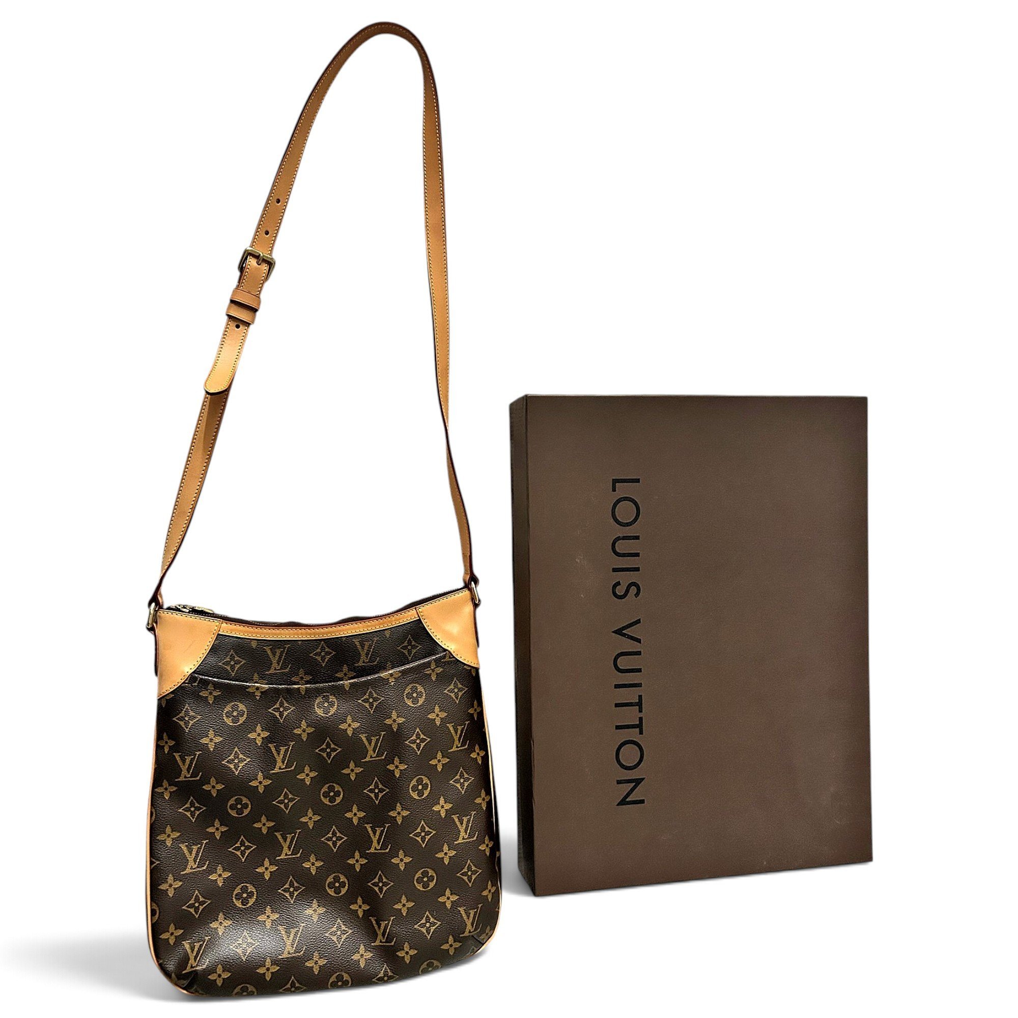 Odéon leather crossbody bag