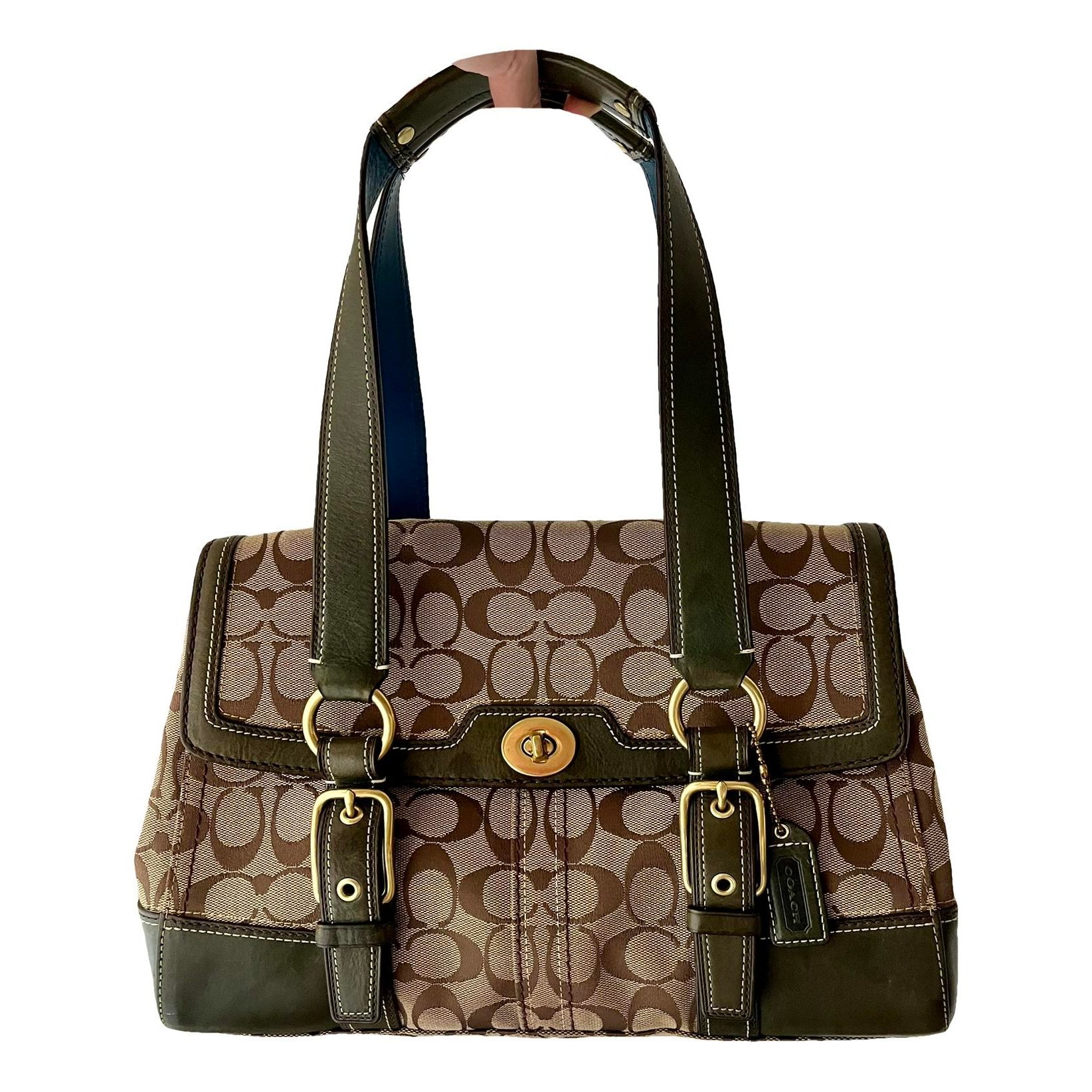Leather handbag