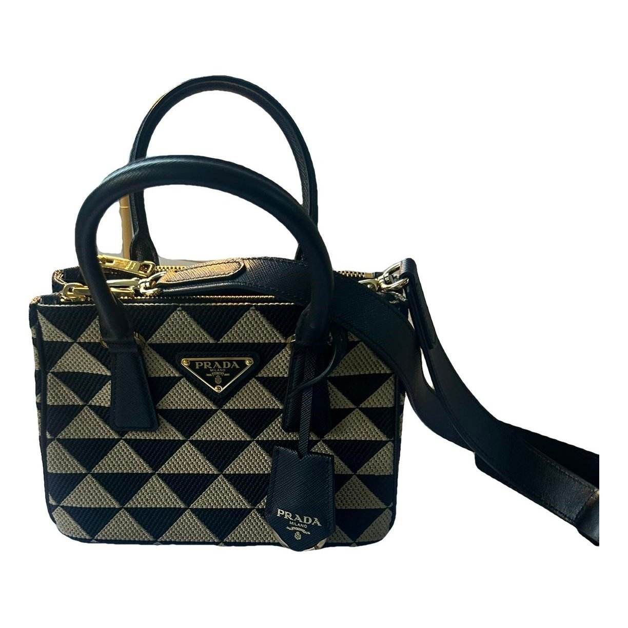 Galleria leather handbag