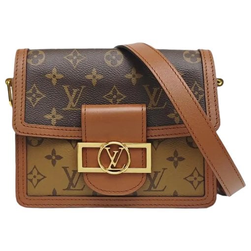 Dauphine leather mini bag