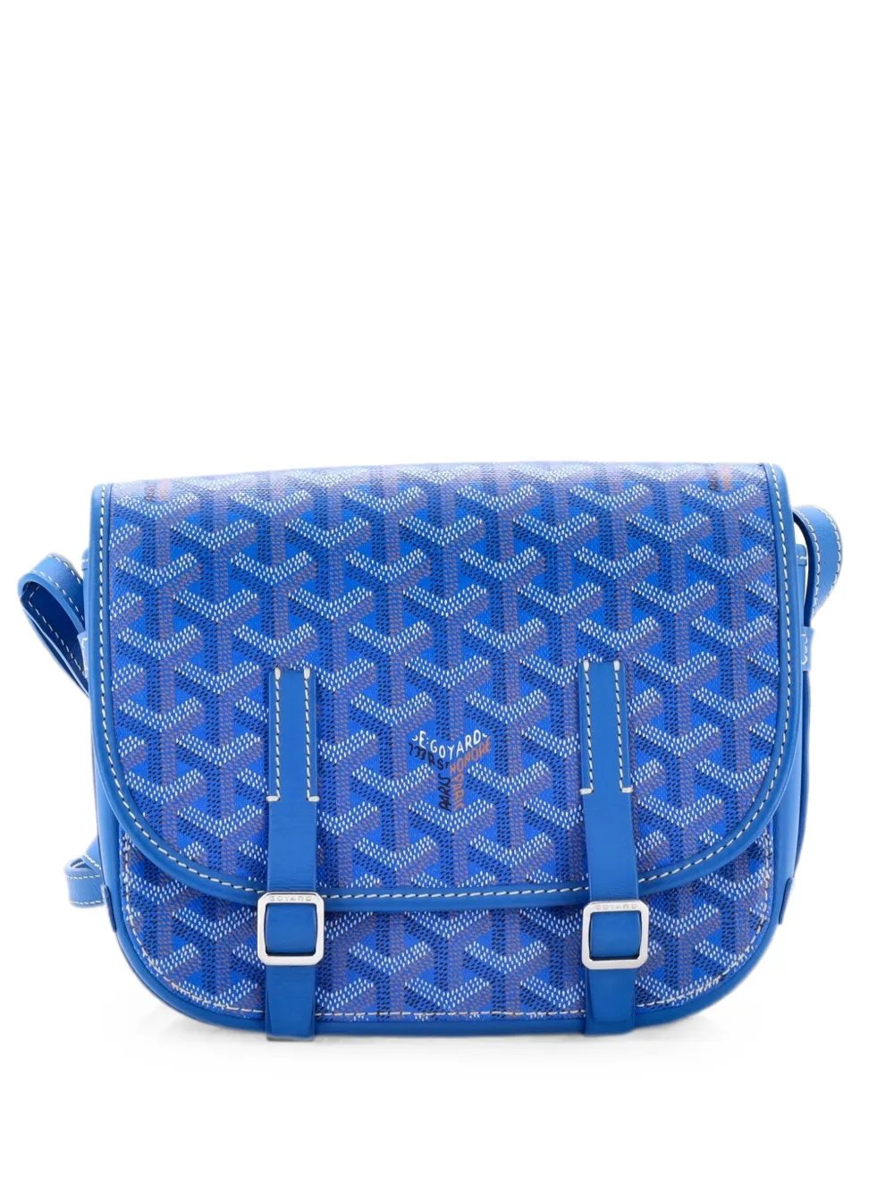 Goyard Belvedere Messenger Bag Coated Canvas with Leather PM crossbody bag