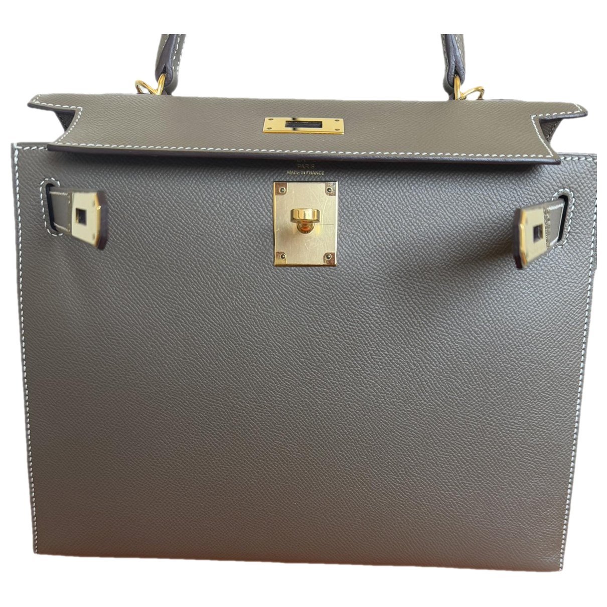 Kelly 28 leather handbag