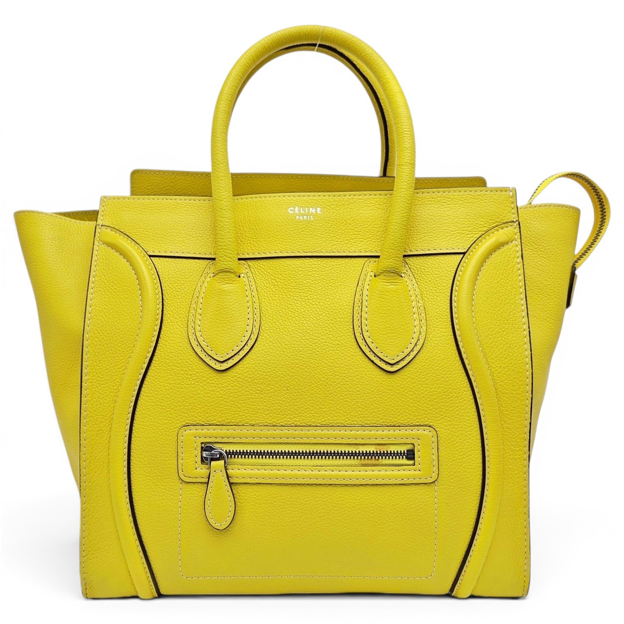 Luggage leather handbag