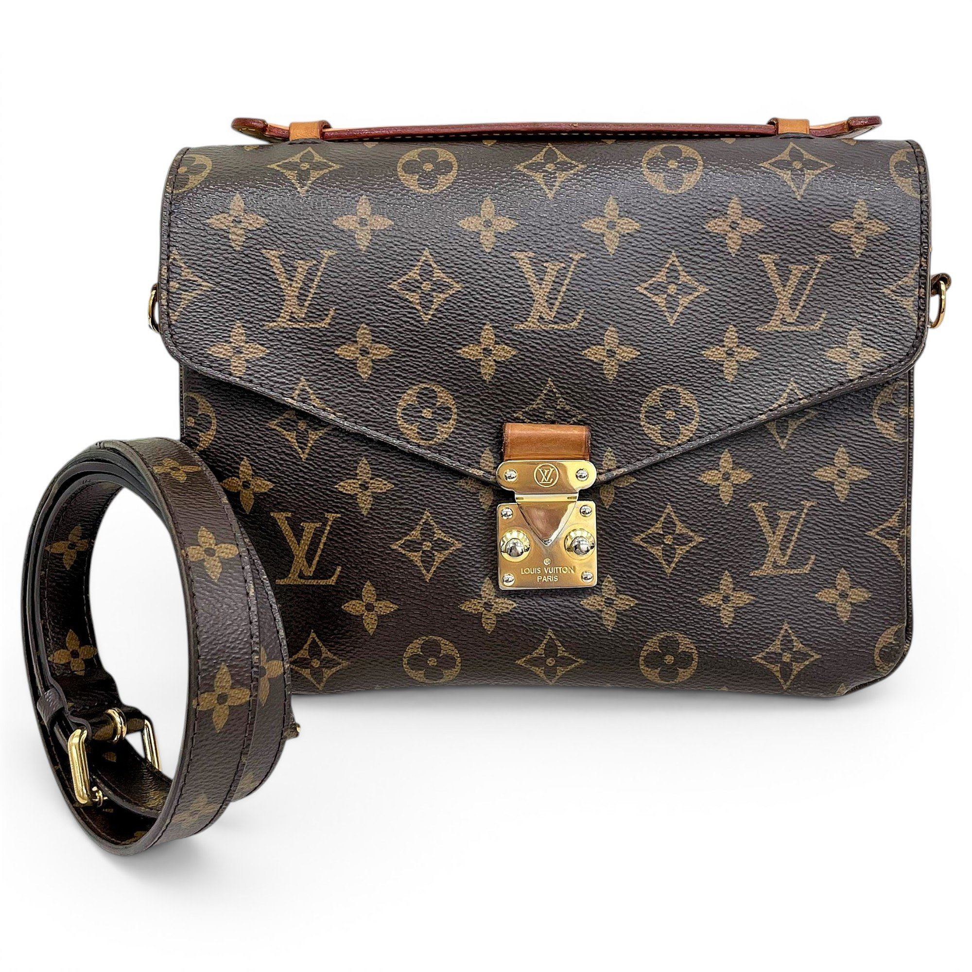 Metis leather crossbody bag