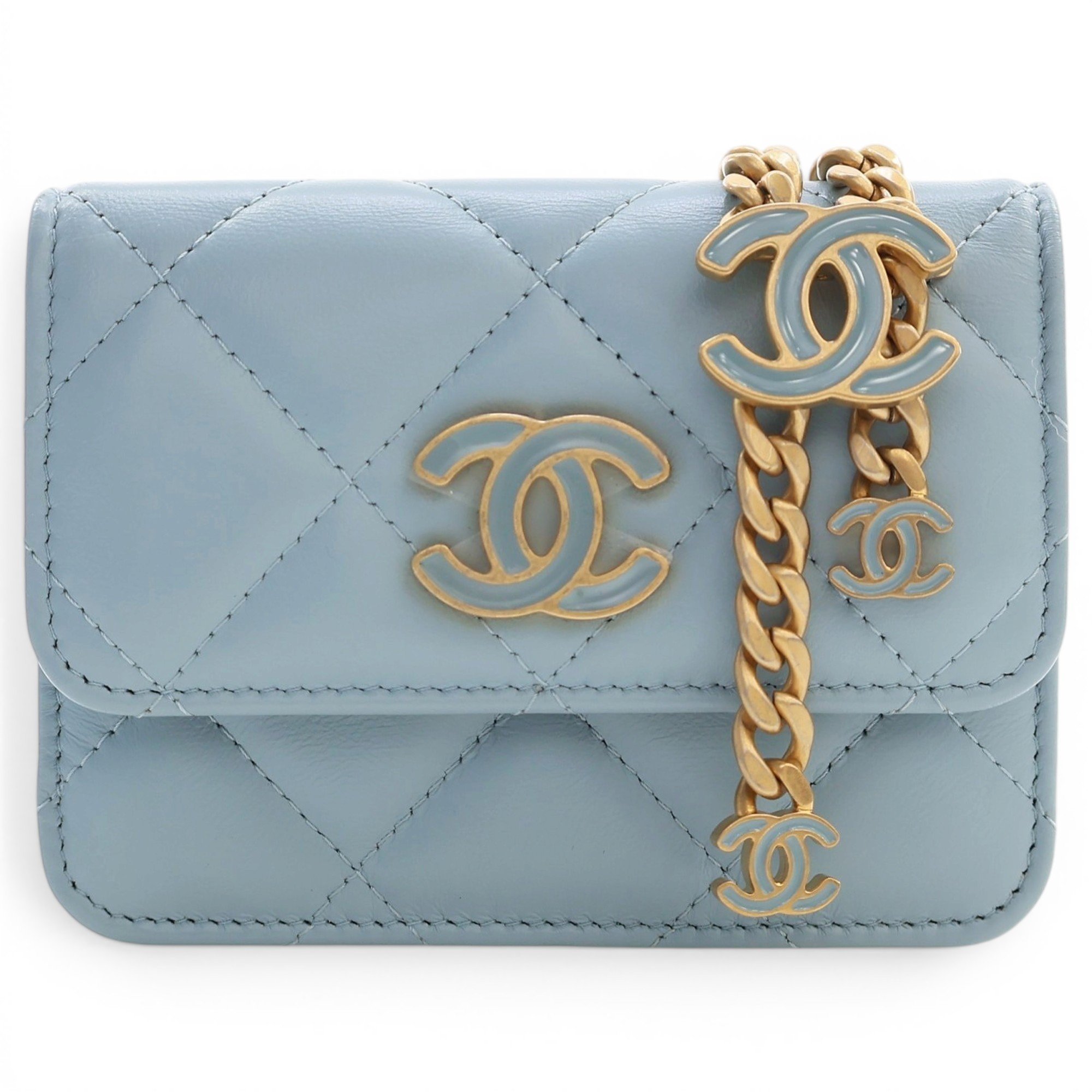 Leather mini bag