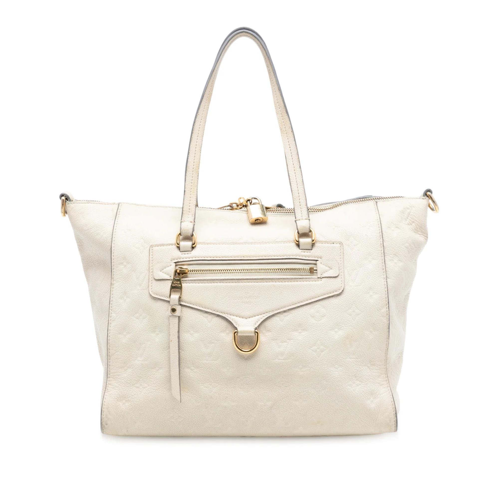 Lumineuse leather handbag