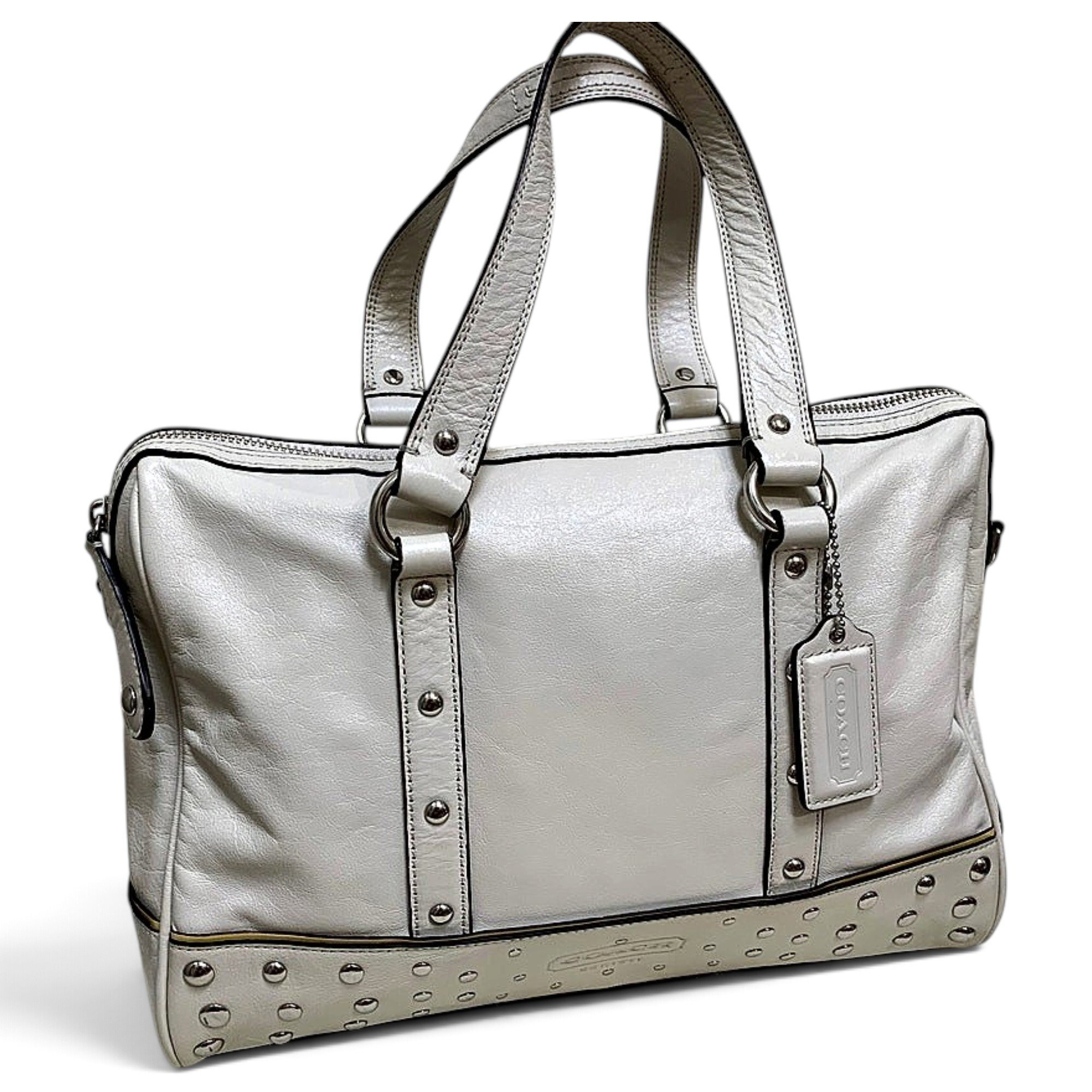 Leather satchel