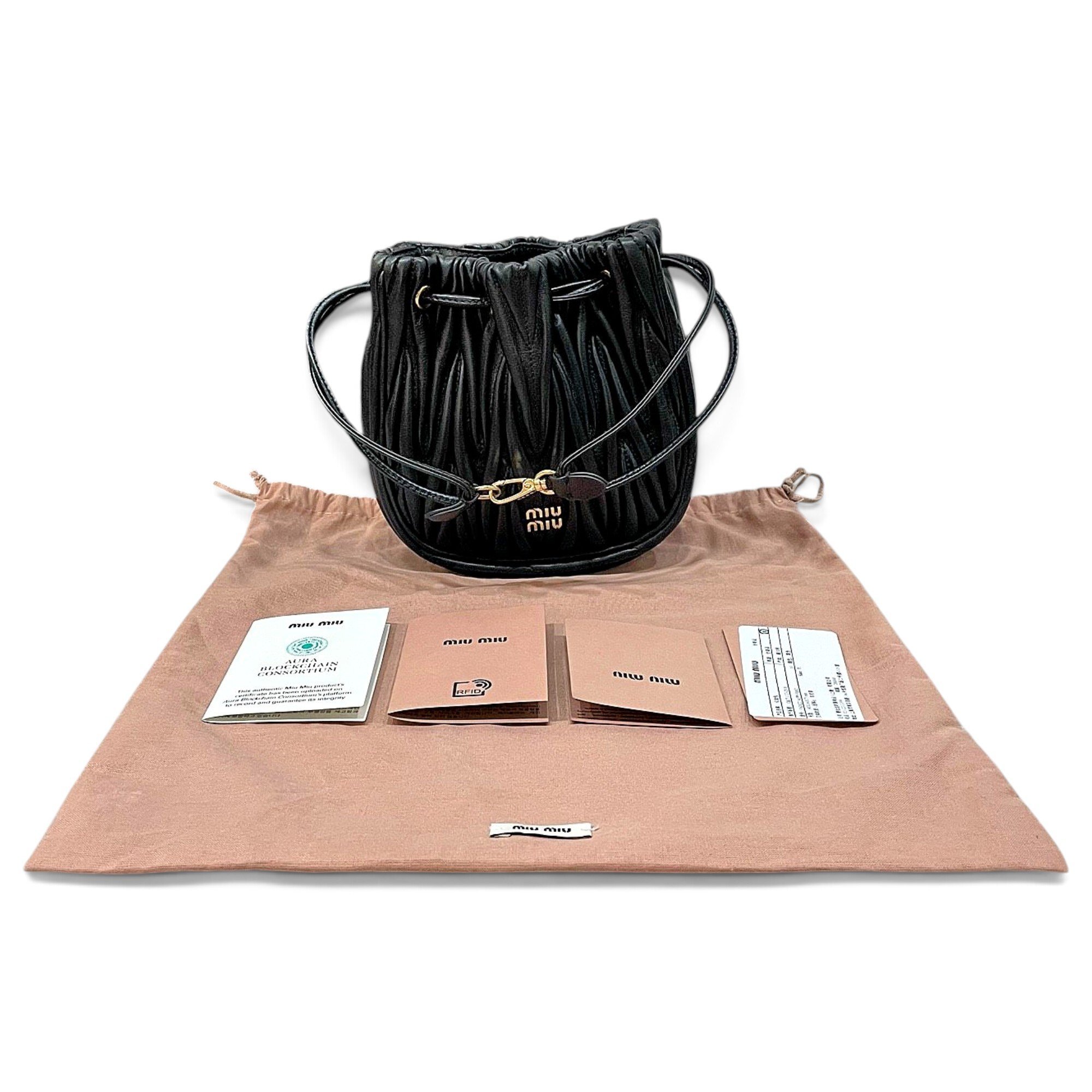 Miu Spirit leather bag