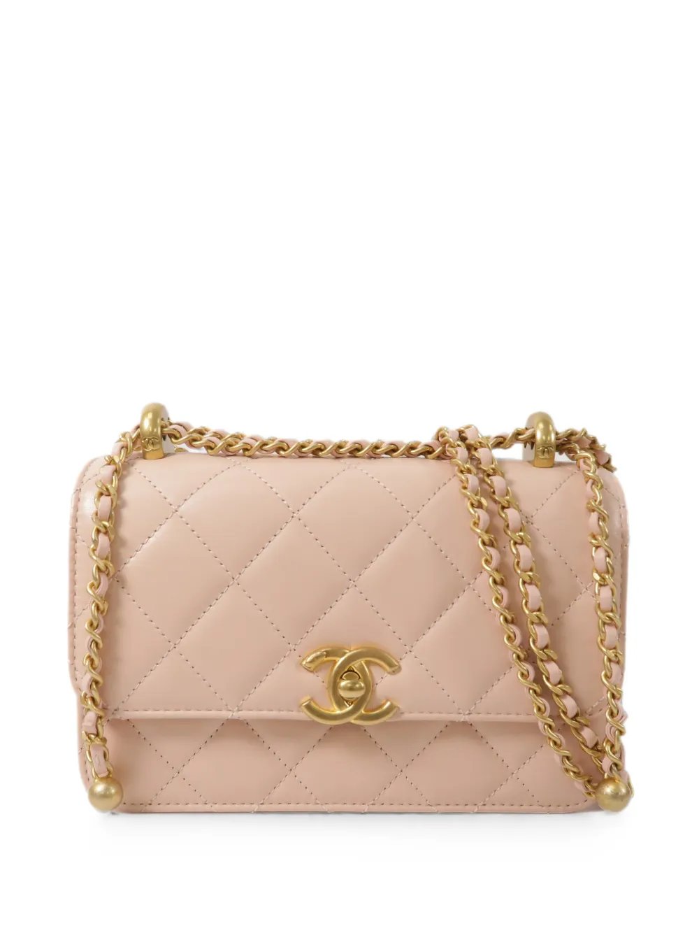 Mini Flap CC-turn-lock shoulder bag