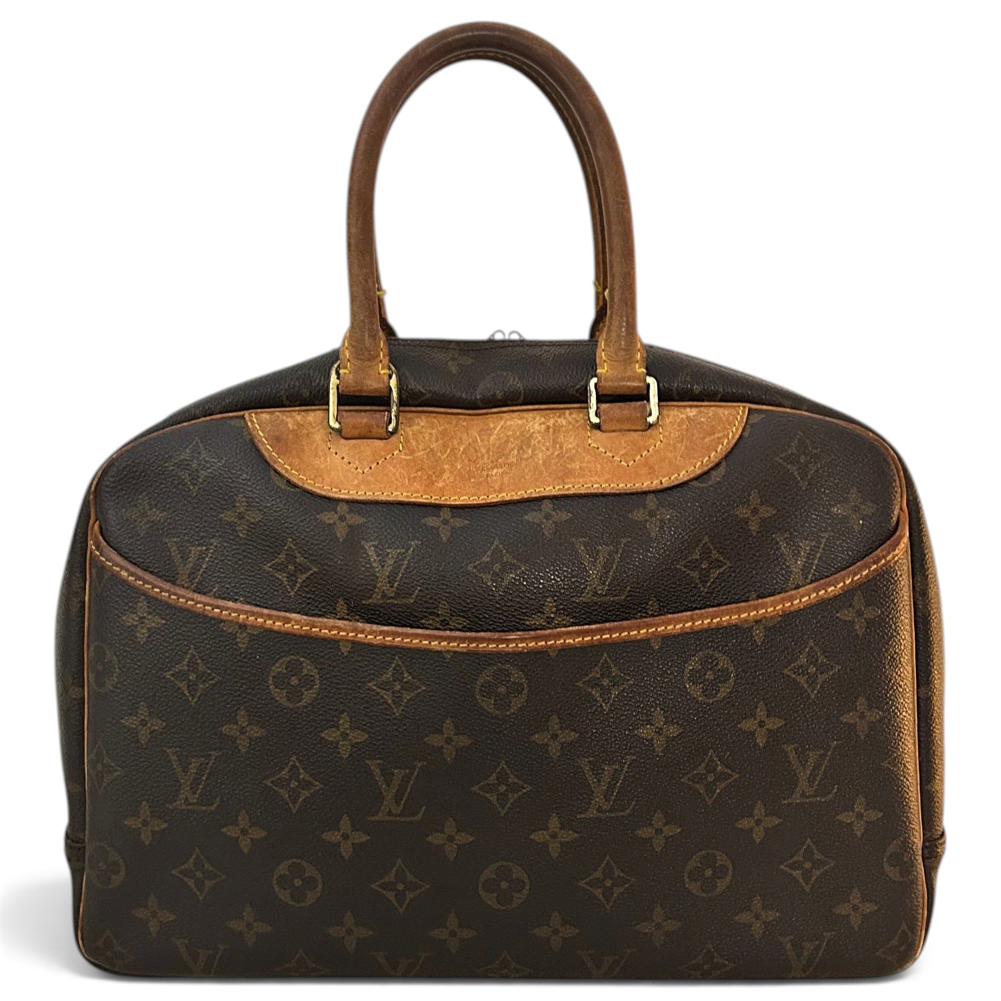 Deauville leather handbag