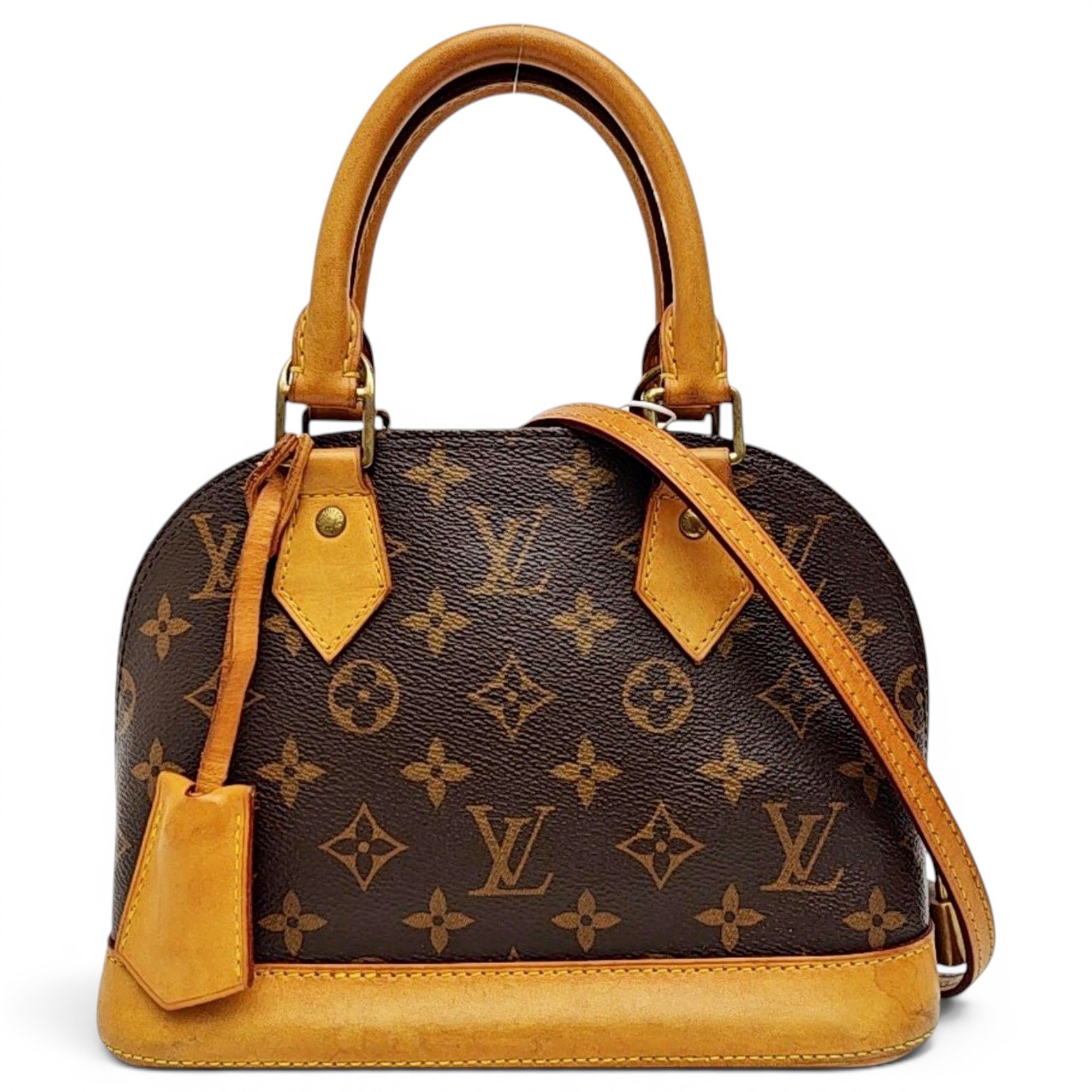 Alma leather handbag