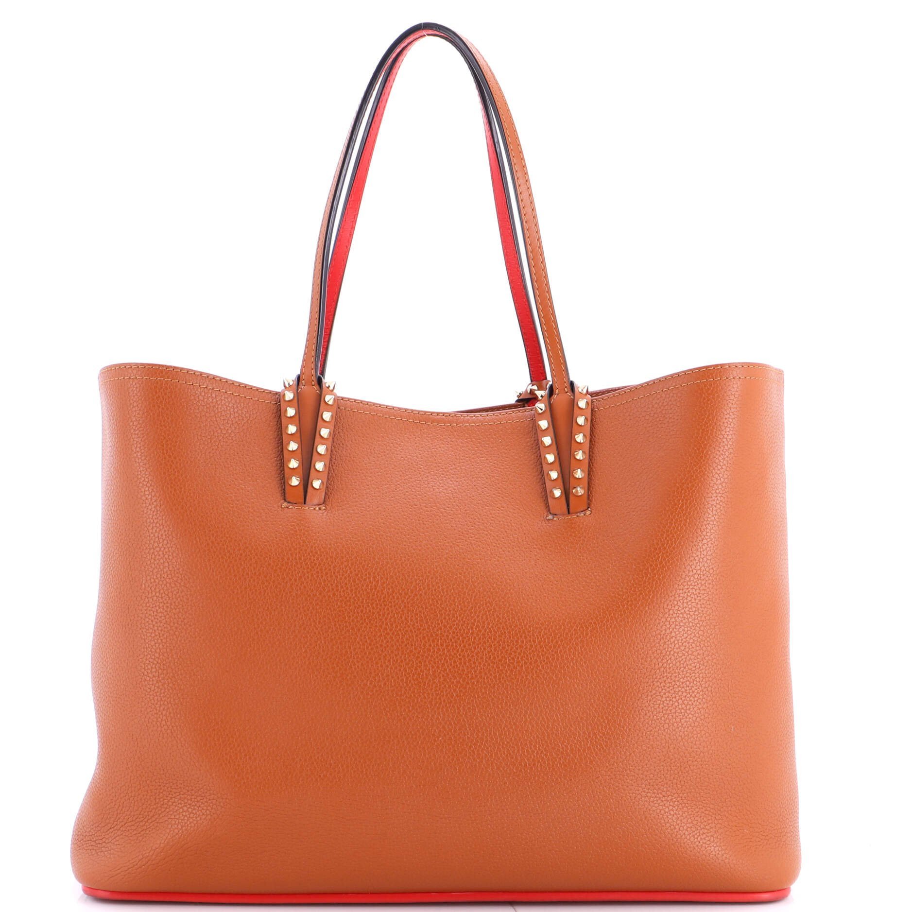 Leather tote