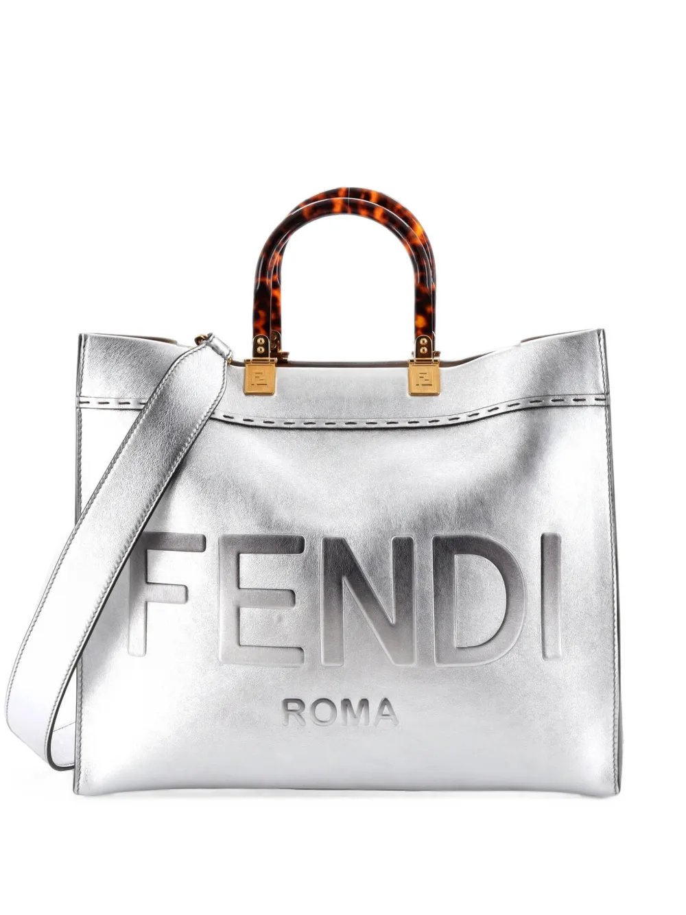 Sunshine Shopper Leather Medium tote bag