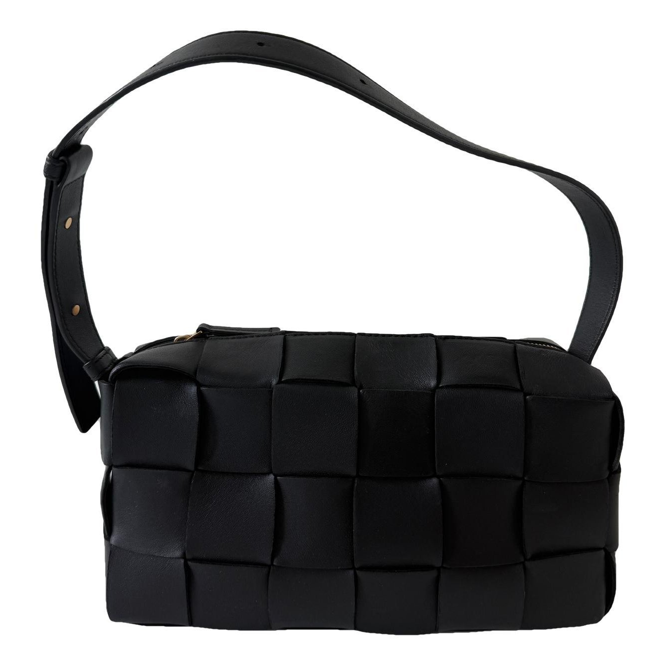 Brick Cassette leather handbag