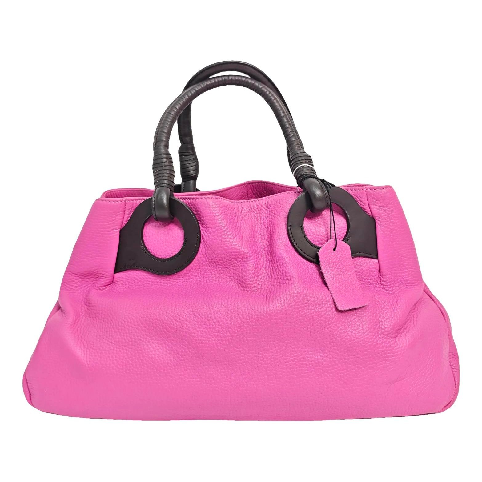 Leather handbag