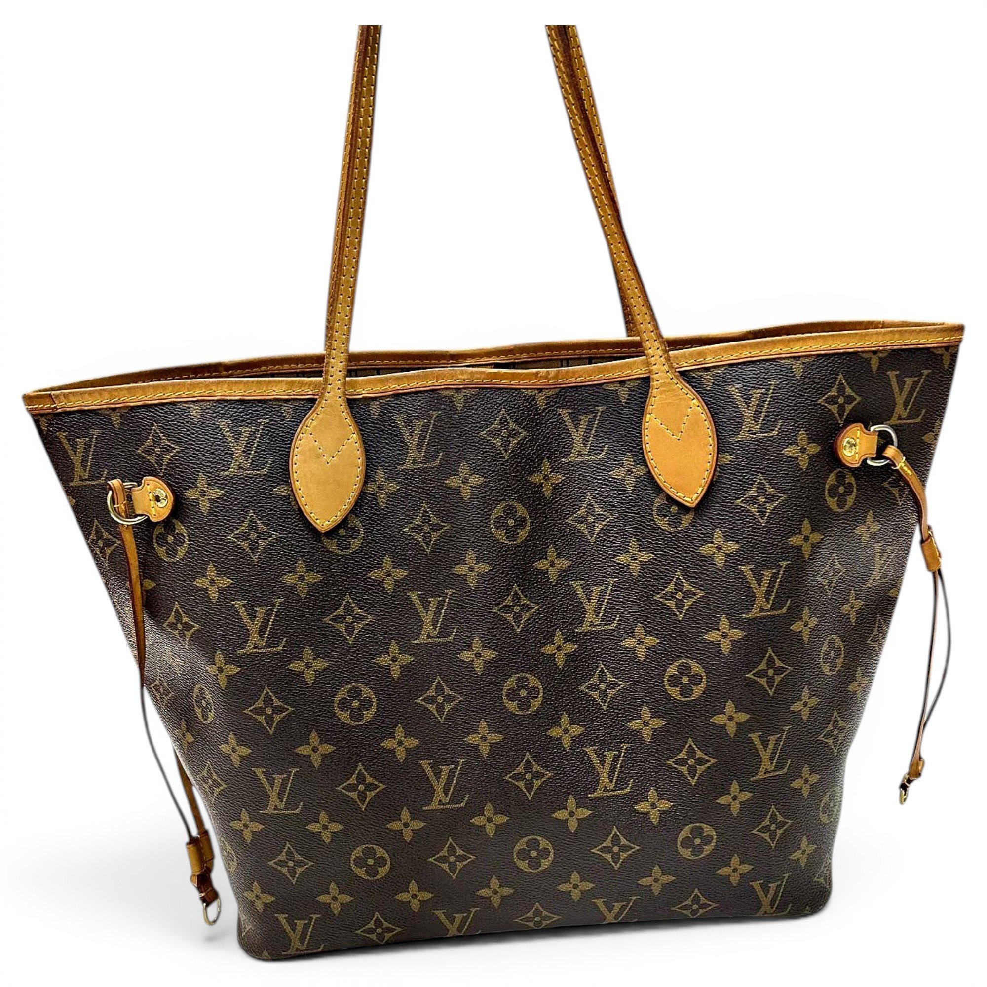 Neverfull leather tote