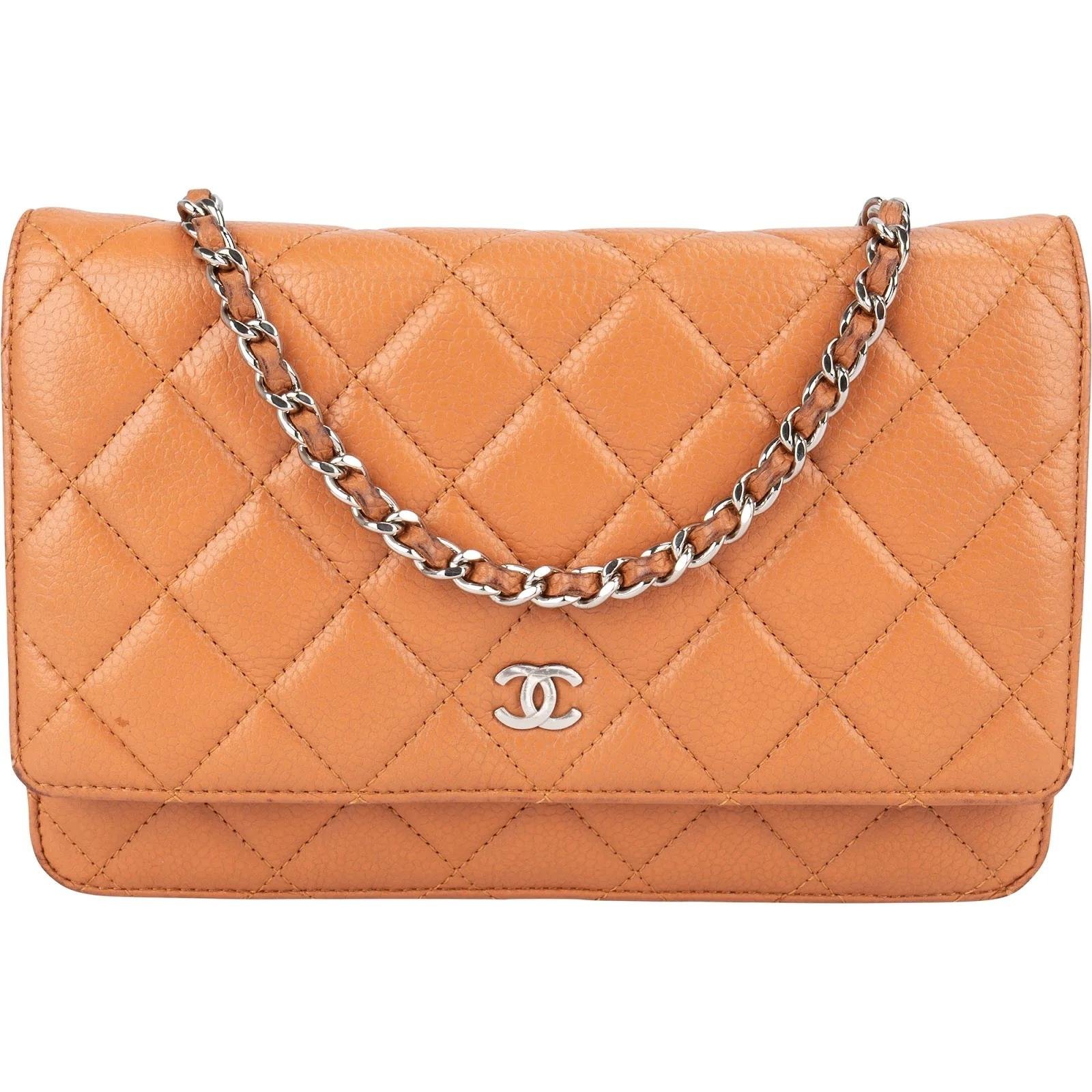 Wallet On Chain Timeless/Classique leather crossbody bag