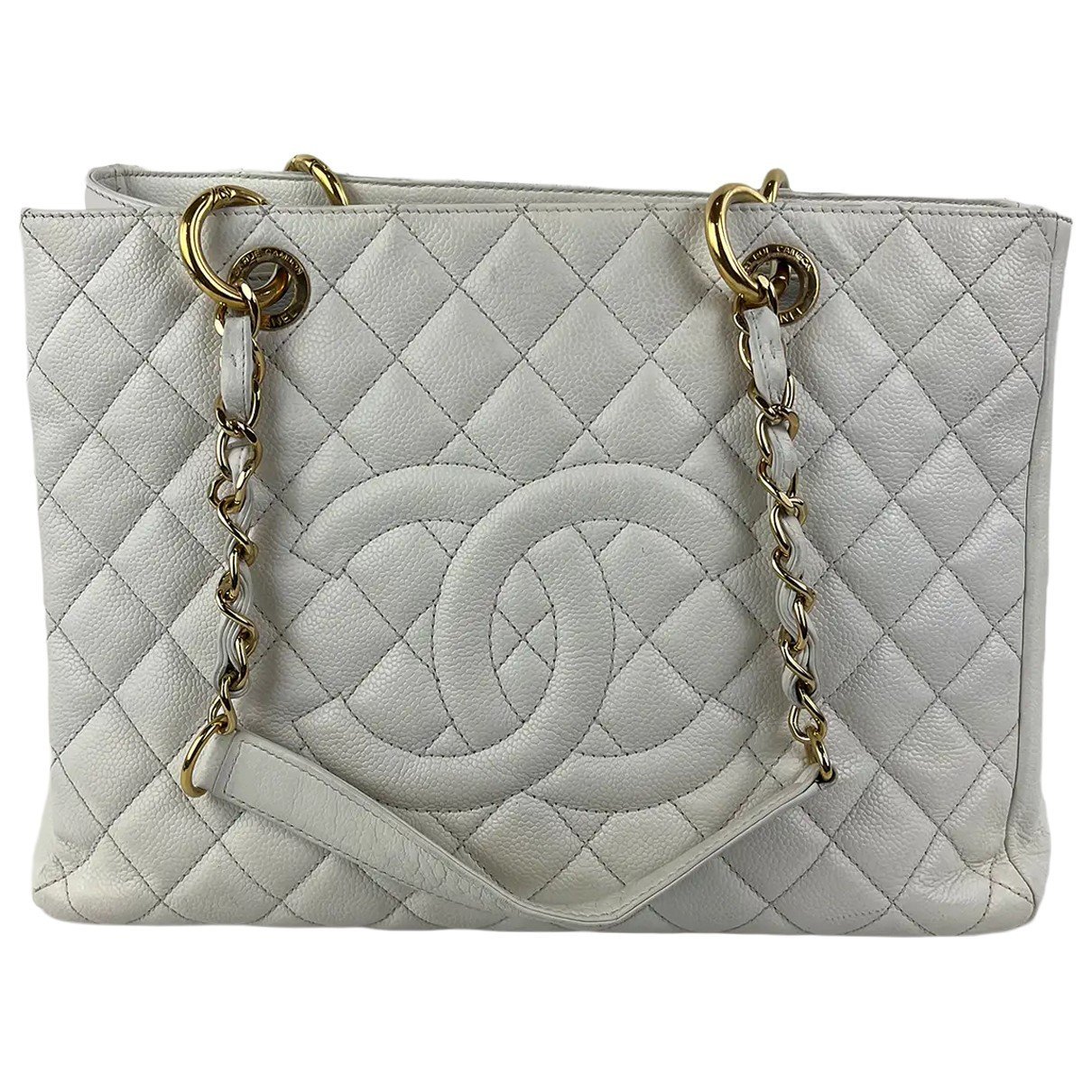 Grand shopping leather tote