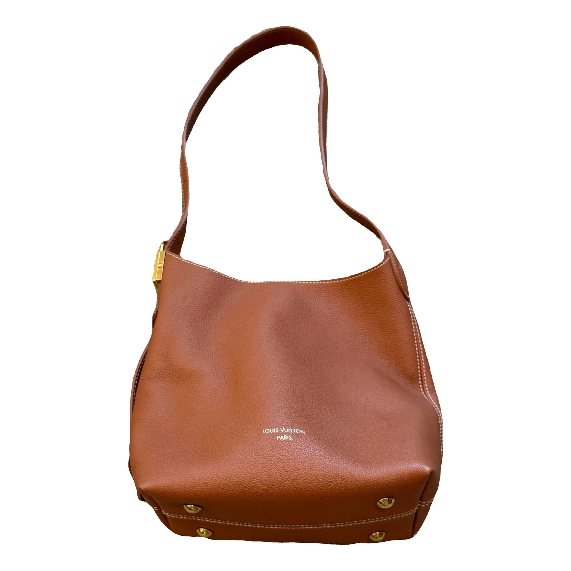 Low Key Hobo leather handbag