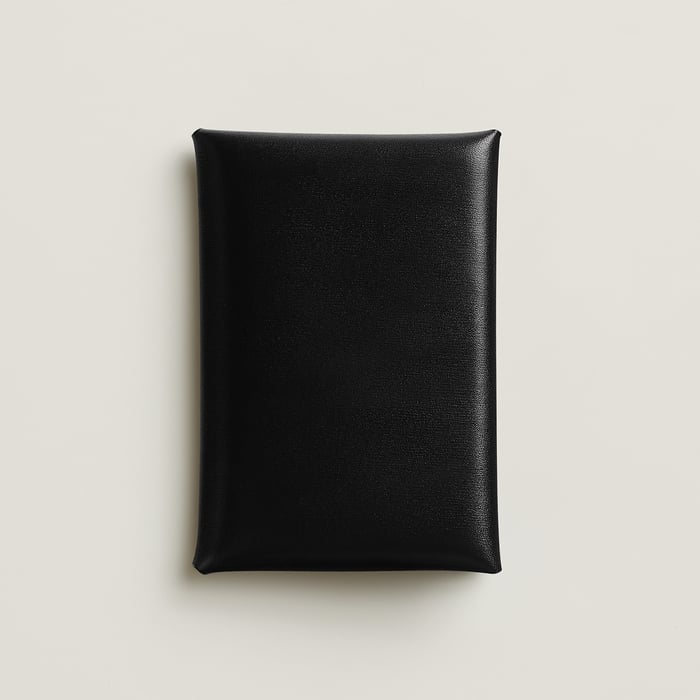 Noir Calvi Duo Compact Card Holder