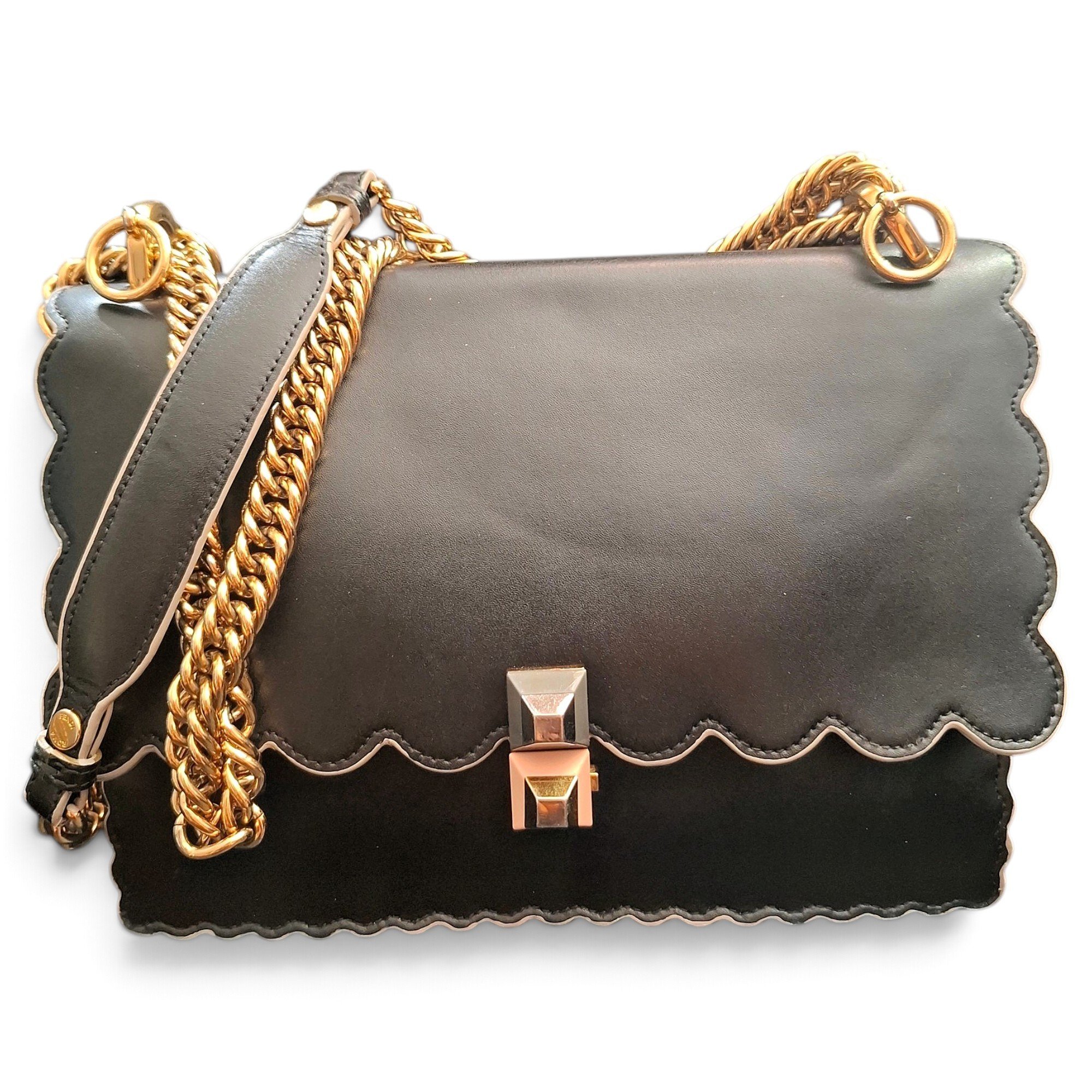 Fendi Kan I leather handbag