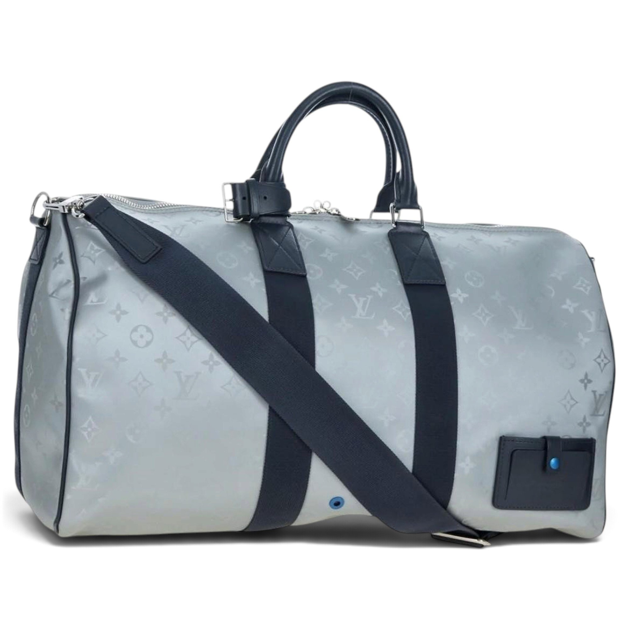 Satellite leather travel bag