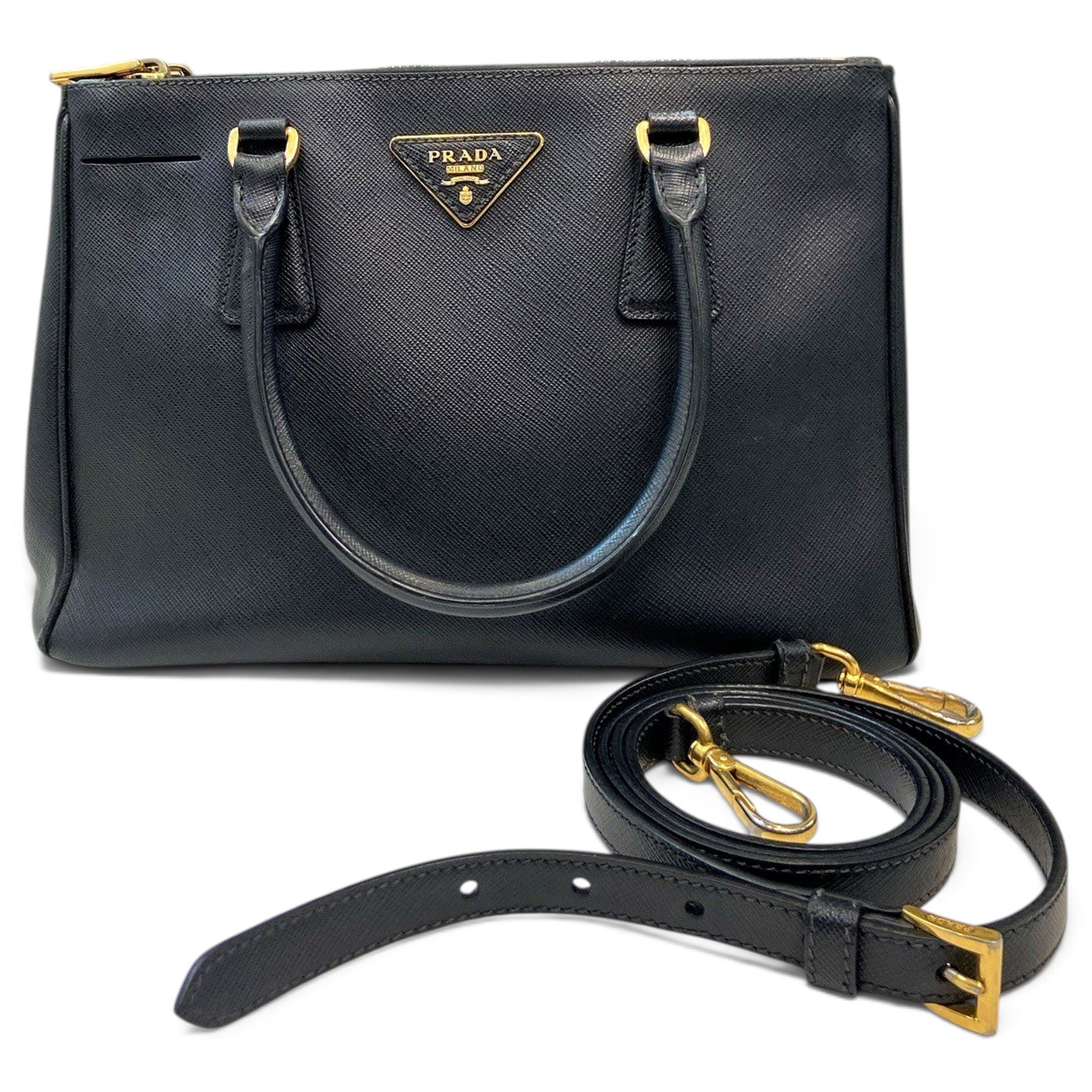 Galleria leather handbag