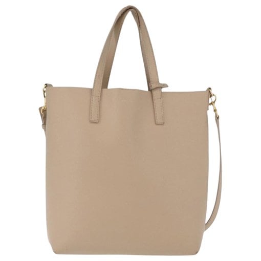 Leather tote