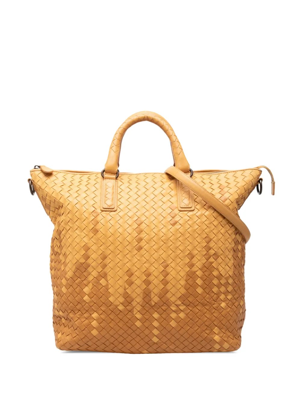 2008 Bicolor Nappa Intrecciato Convertible Tote satchel