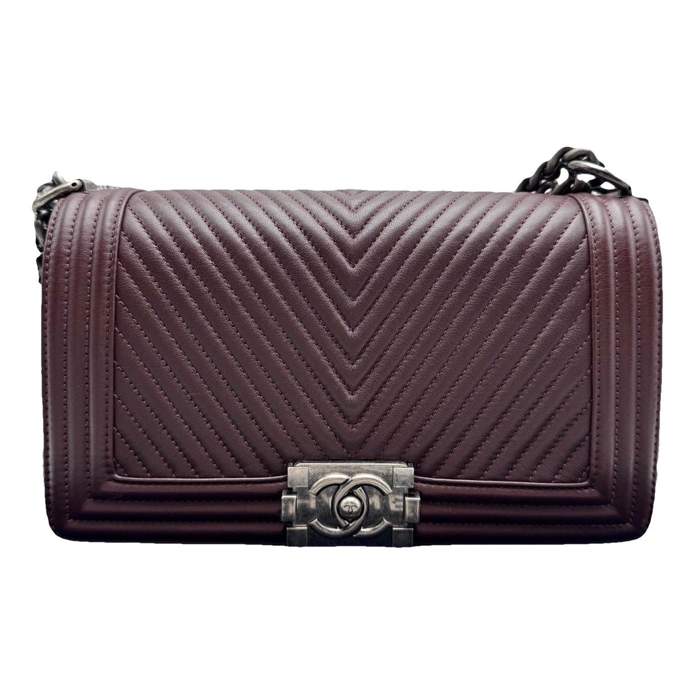 Boy leather crossbody bag