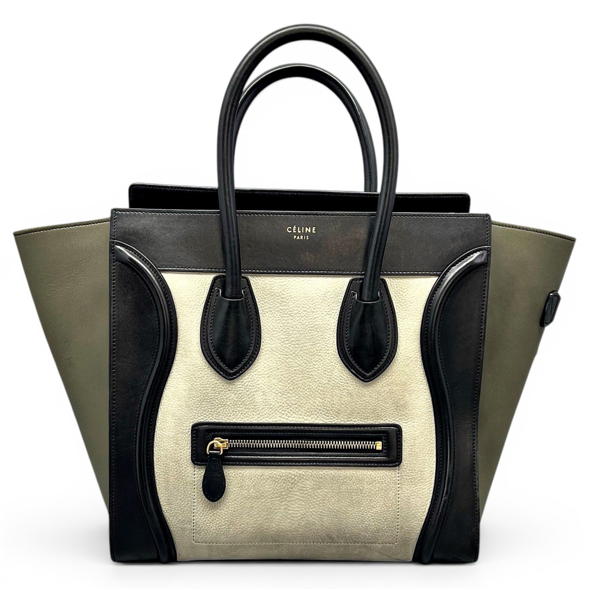 Luggage leather handbag