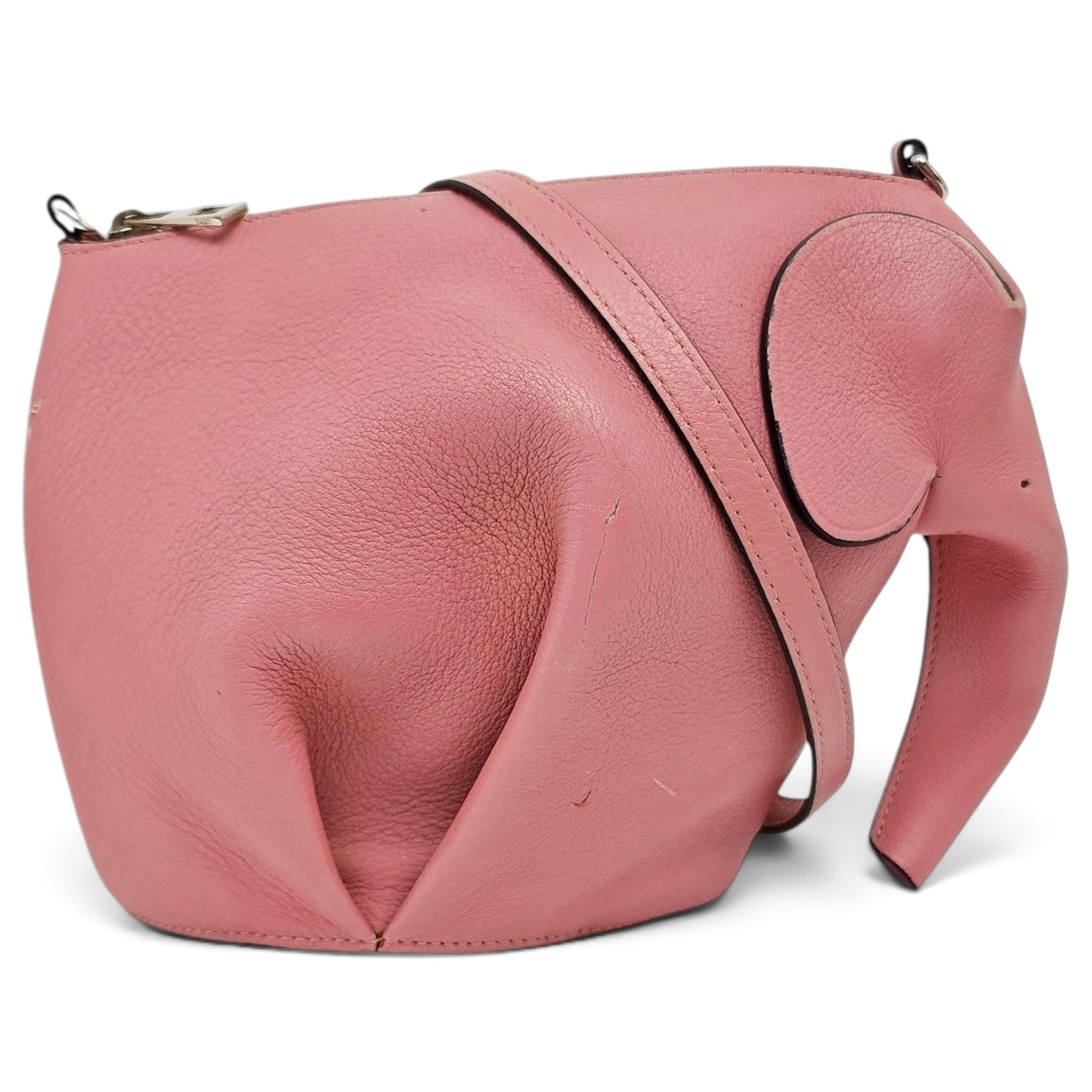 Animals leather handbag