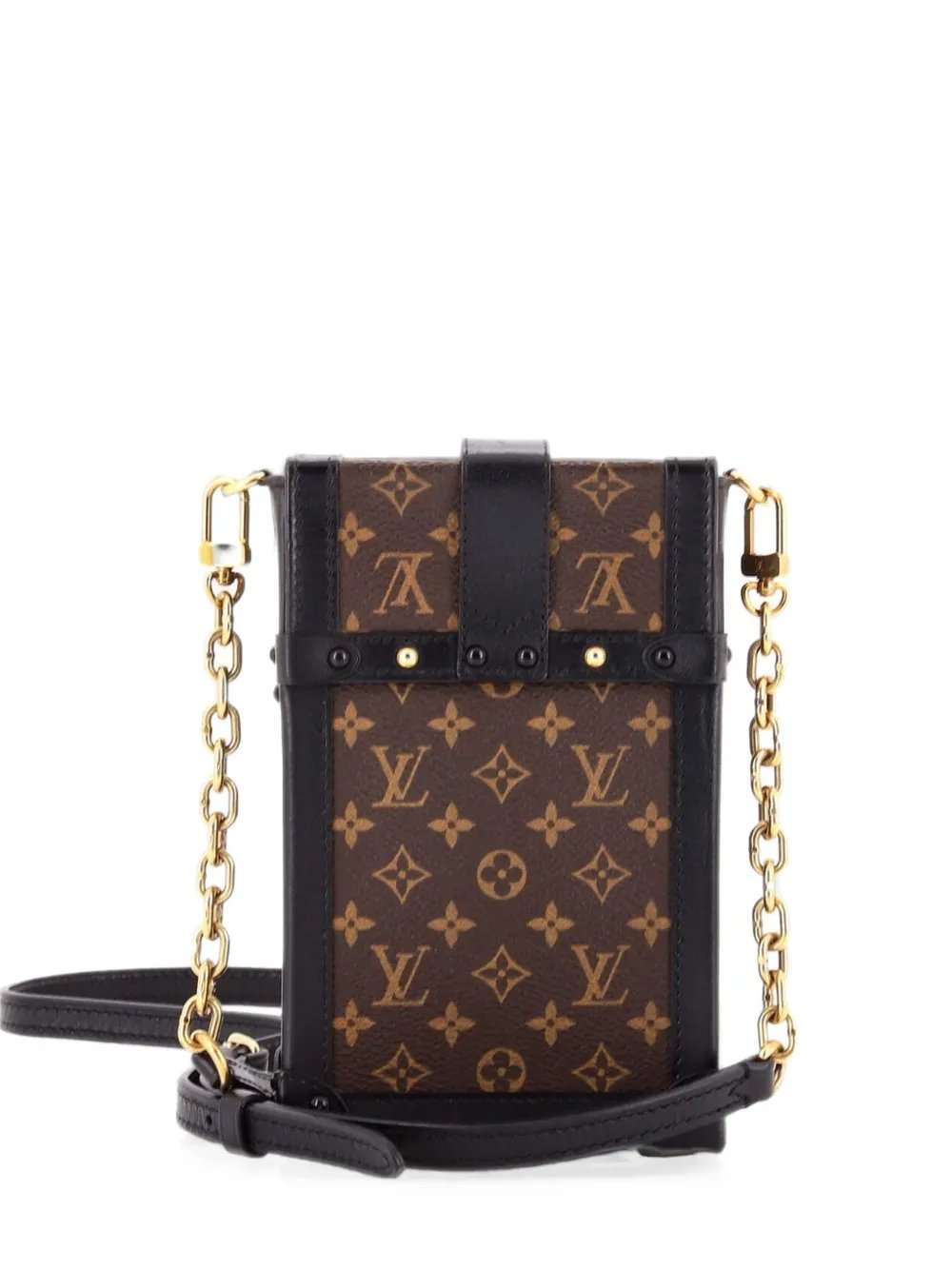 Vertical Trunk Pochette Monogram Canvas crossbody bag