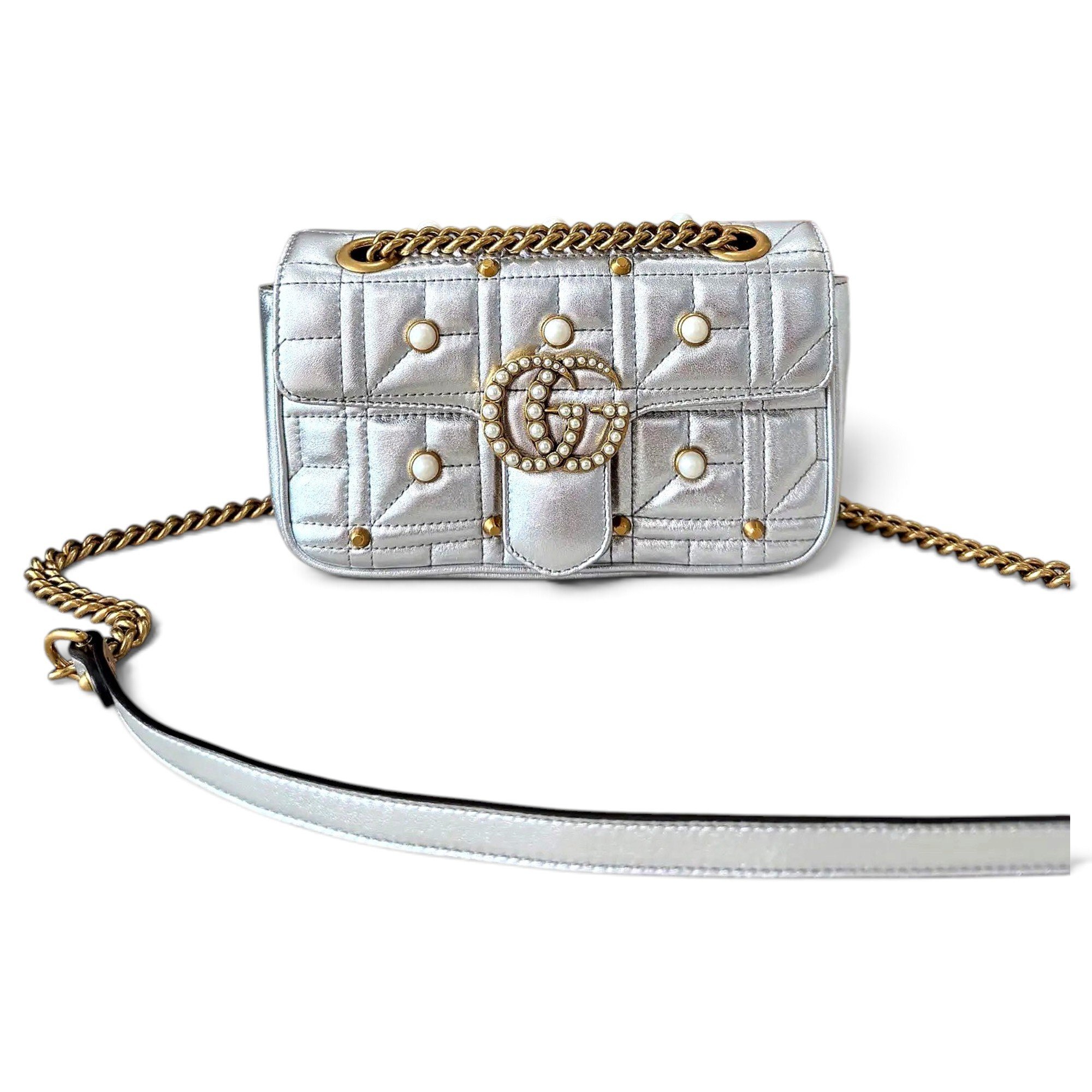 GG Marmont leather crossbody bag