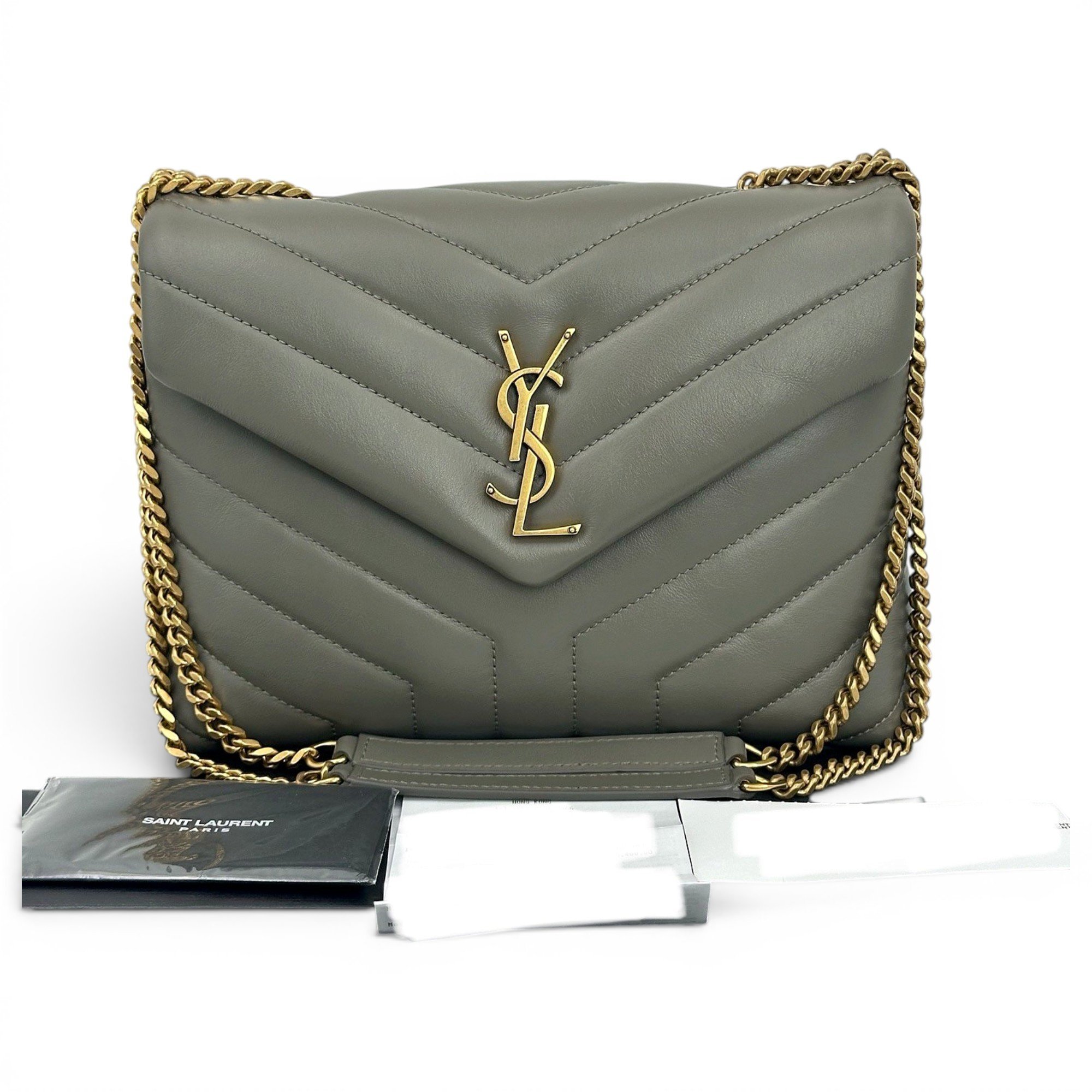 Loulou leather handbag