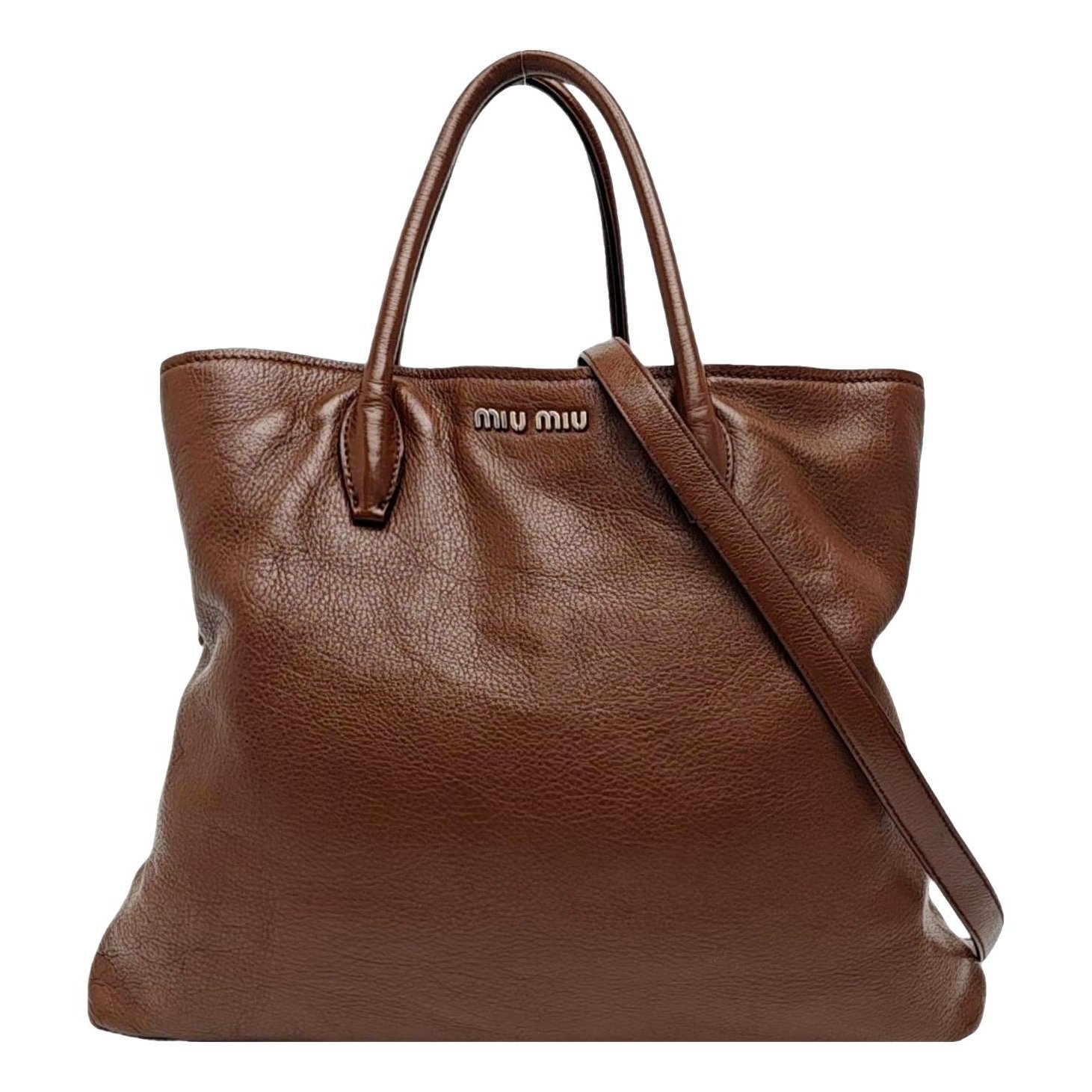 Leather handbag