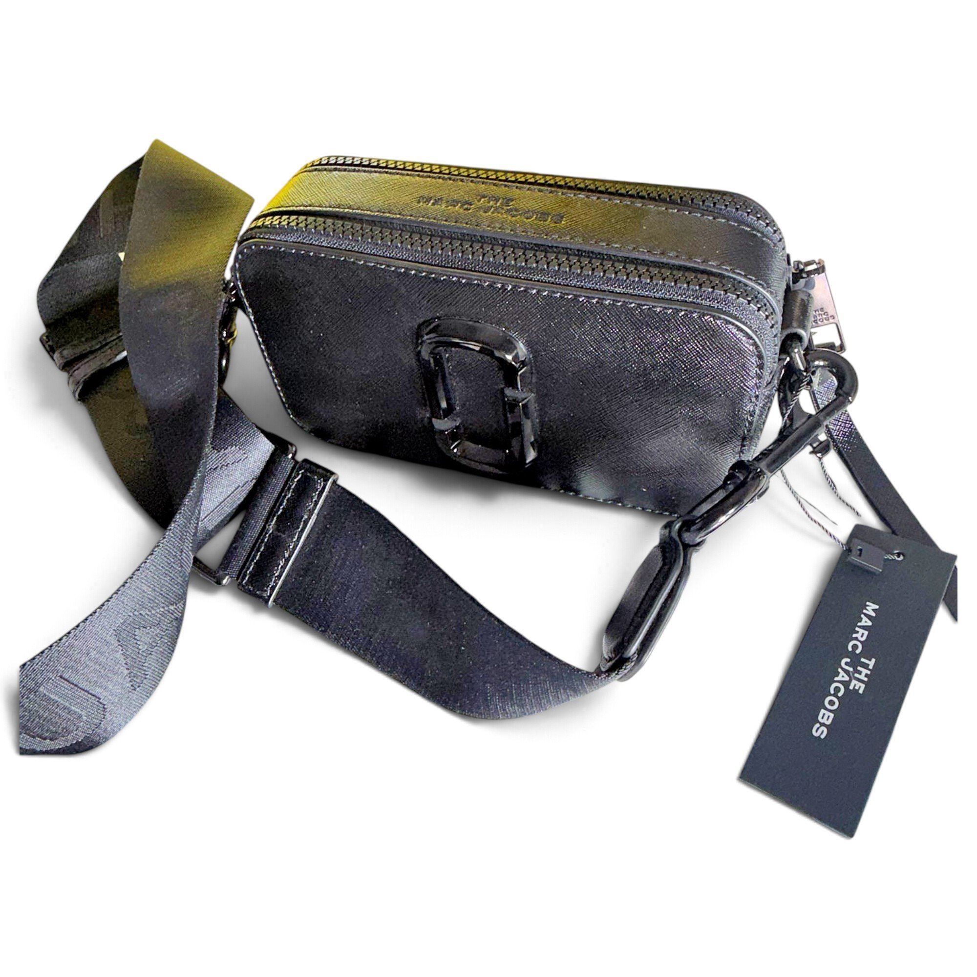 Snapshot leather crossbody bag