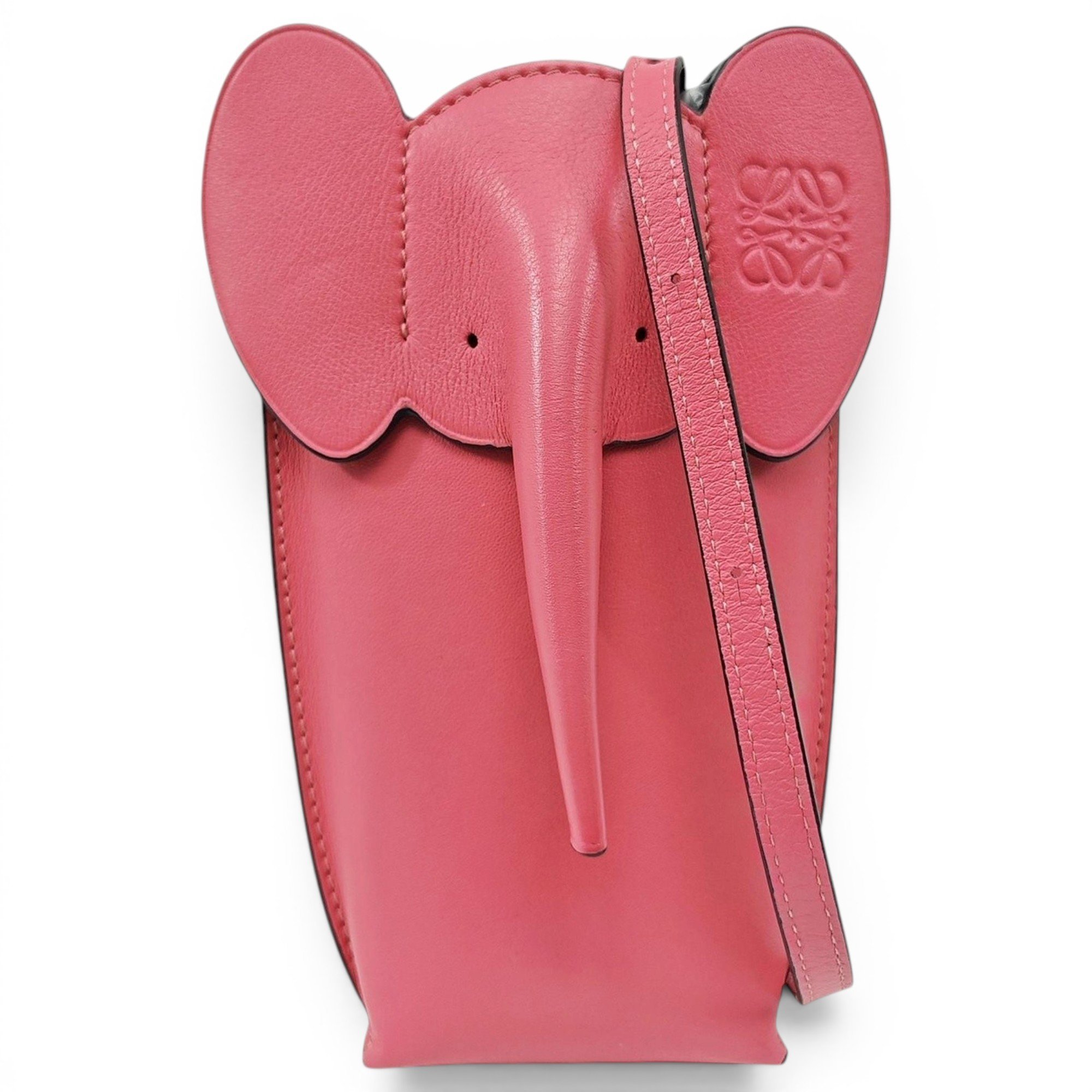 Animals leather handbag