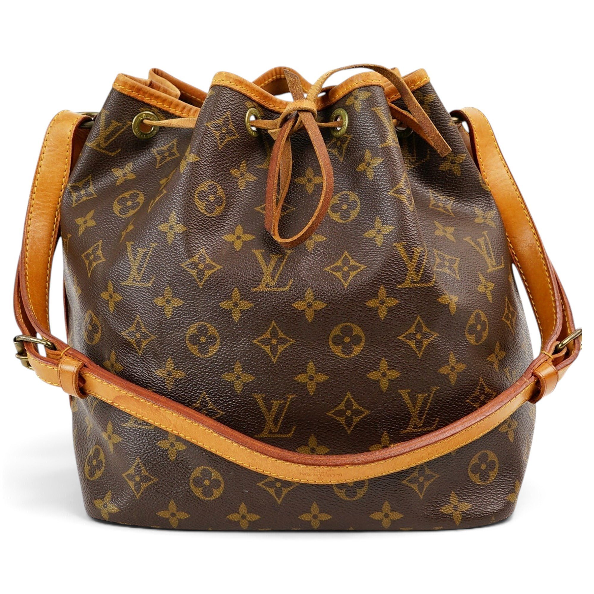 Poche Noé leather handbag