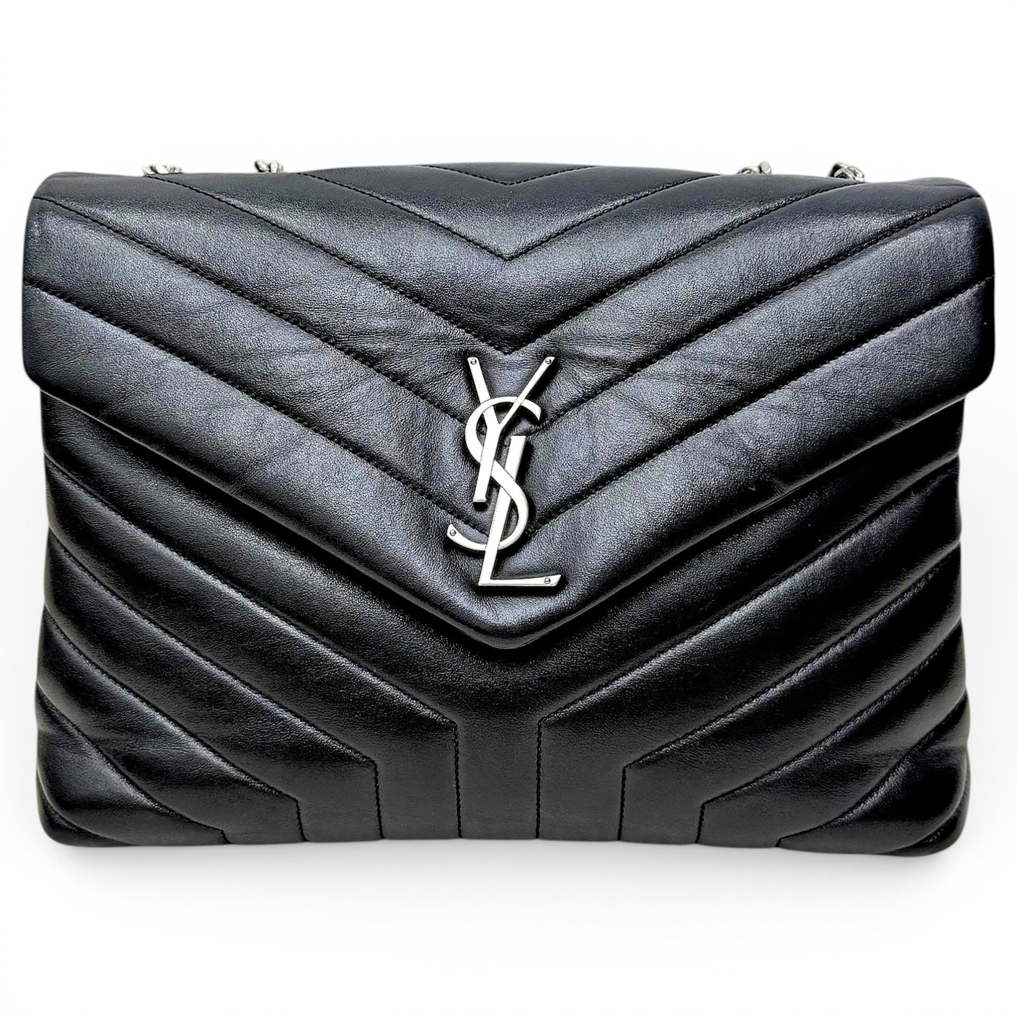 Loulou leather handbag