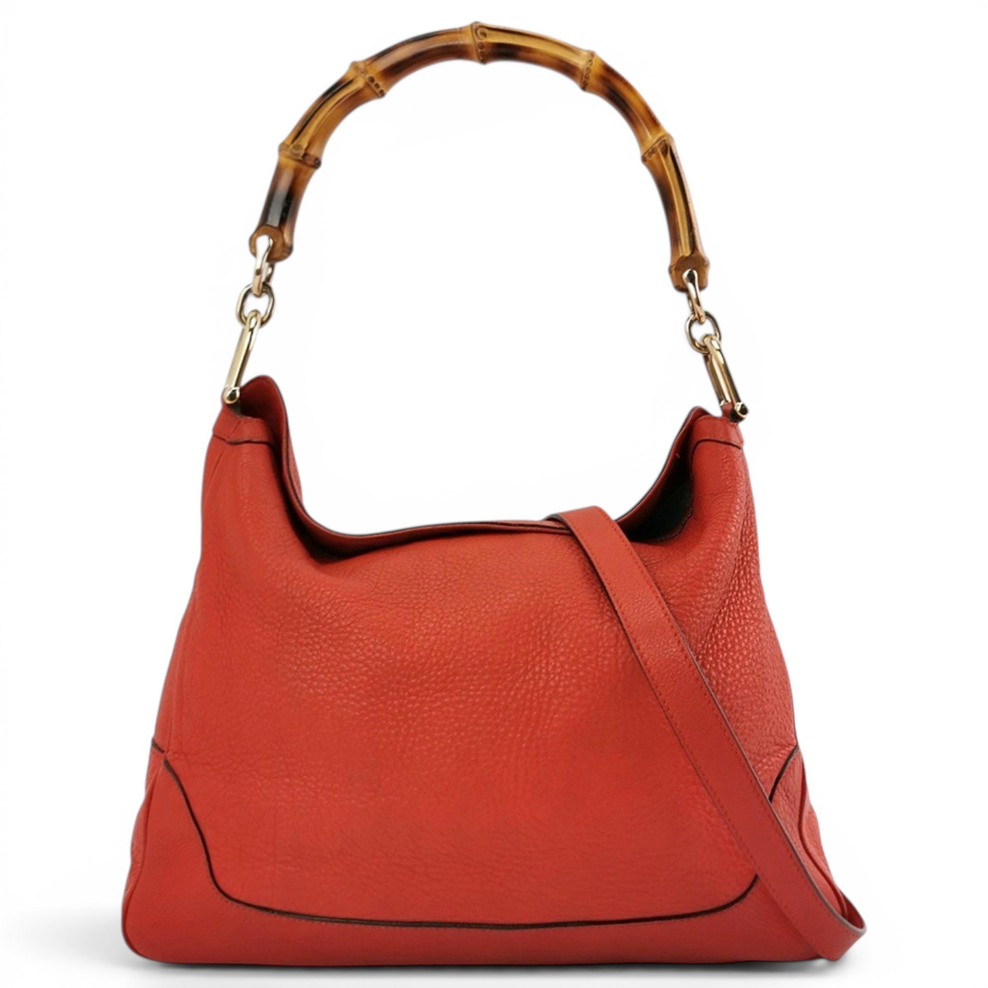 Bamboo leather handbag