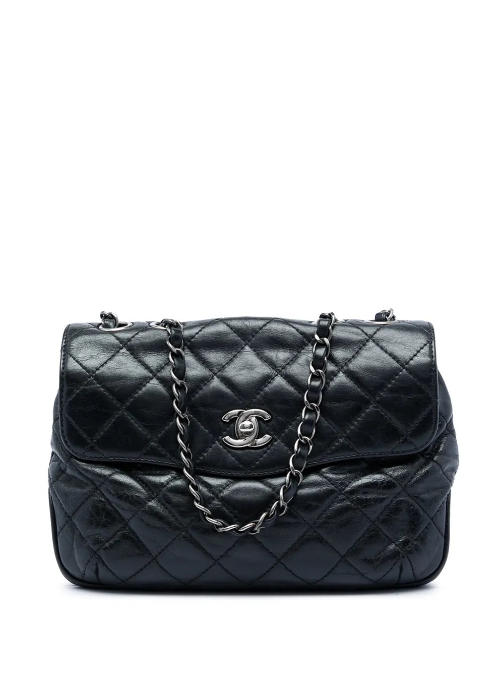 2015-2016 CC Quilted Calfskin Single Flap shoulder bag