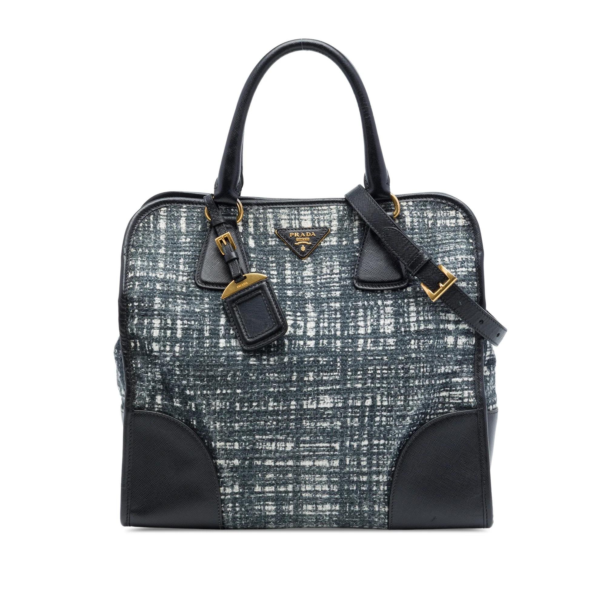 Tweed handbag