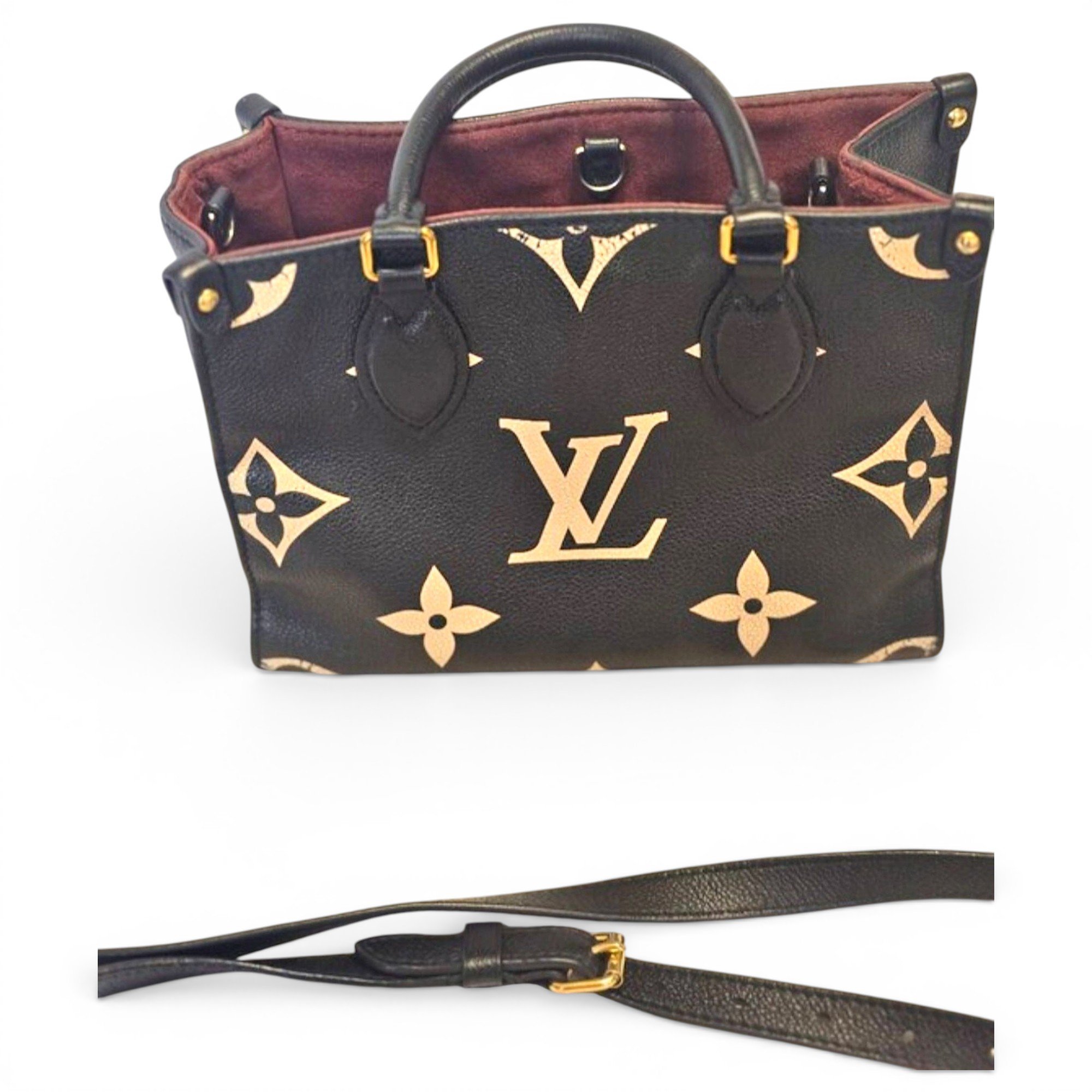 Louis Vuitton Onthego leather tote